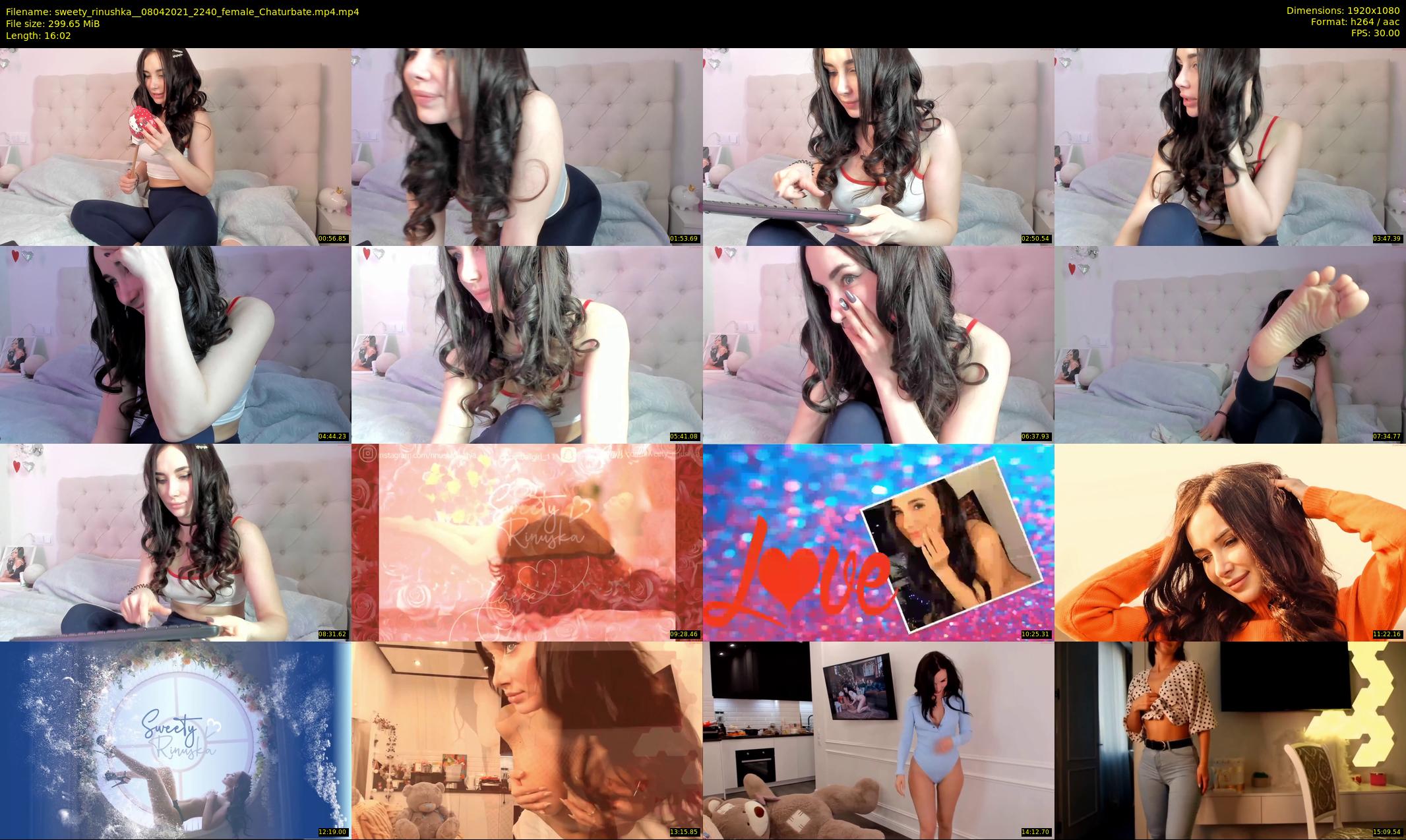 sweety_rinushka_ — 17 minute Chaturbate female cam show recording, 1080p, Apr 8, 2021