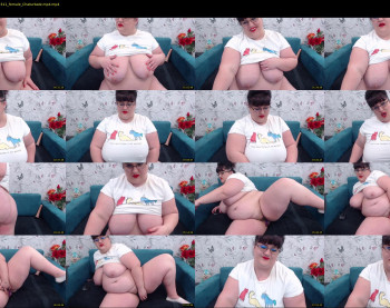 tastychubby — 9 minute Chaturbate female cam show recording, 720p, Apr 8, 2021