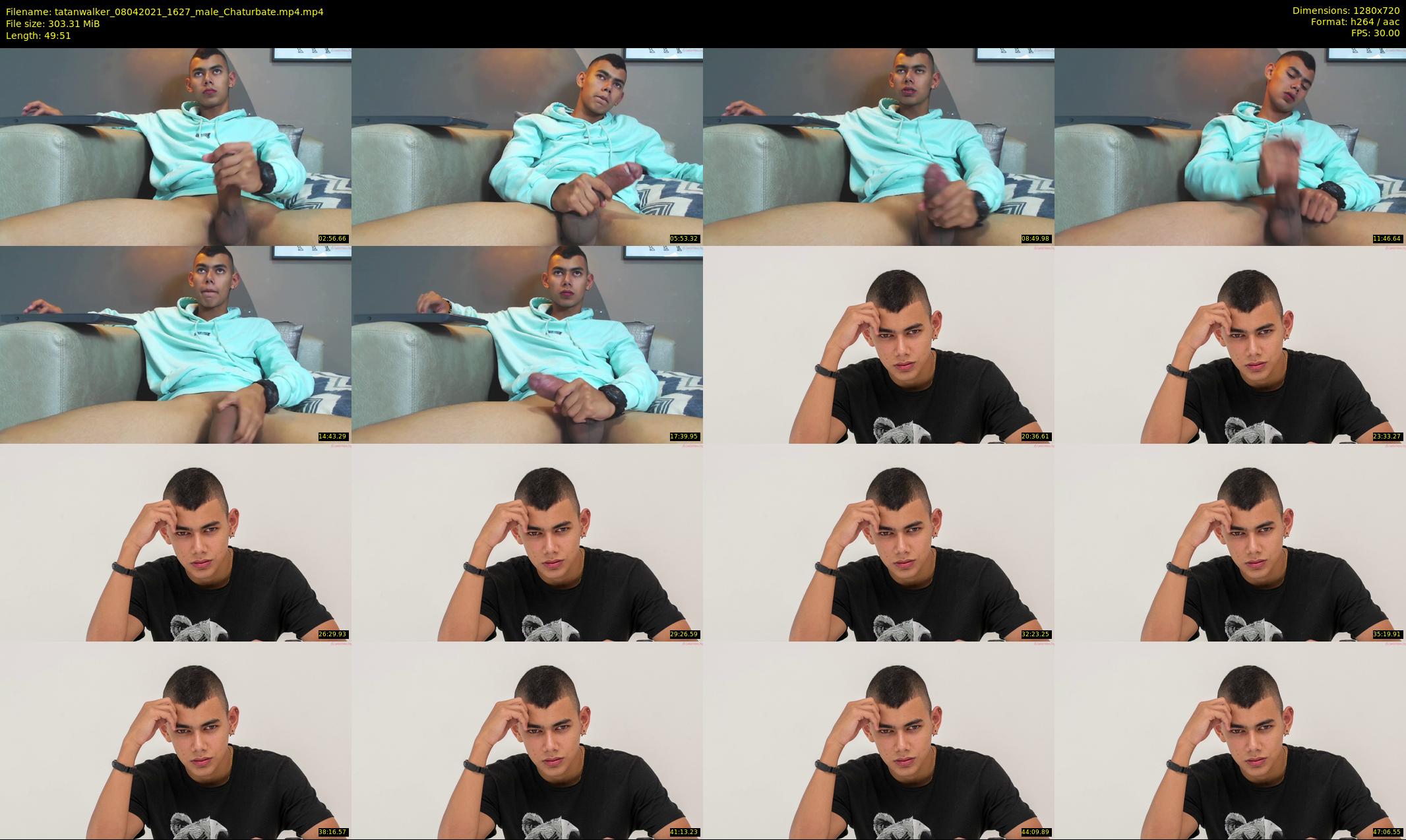 tatanwalker — 50 minute Chaturbate male cam show recording, 720p, Apr 8, 2021