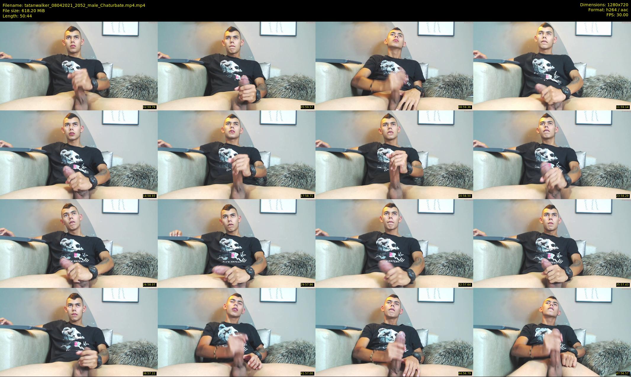 tatanwalker — 51 minute Chaturbate male cam show recording, 720p, Apr 8, 2021