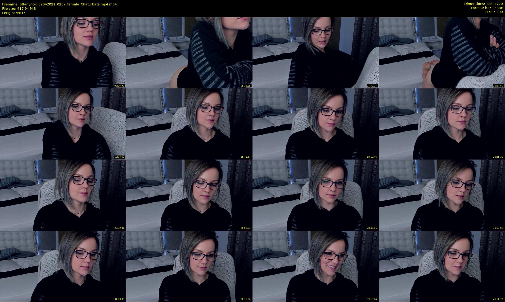 tiffanyriox — 45 minute Chaturbate female cam show recording, 720p, Apr 9, 2021