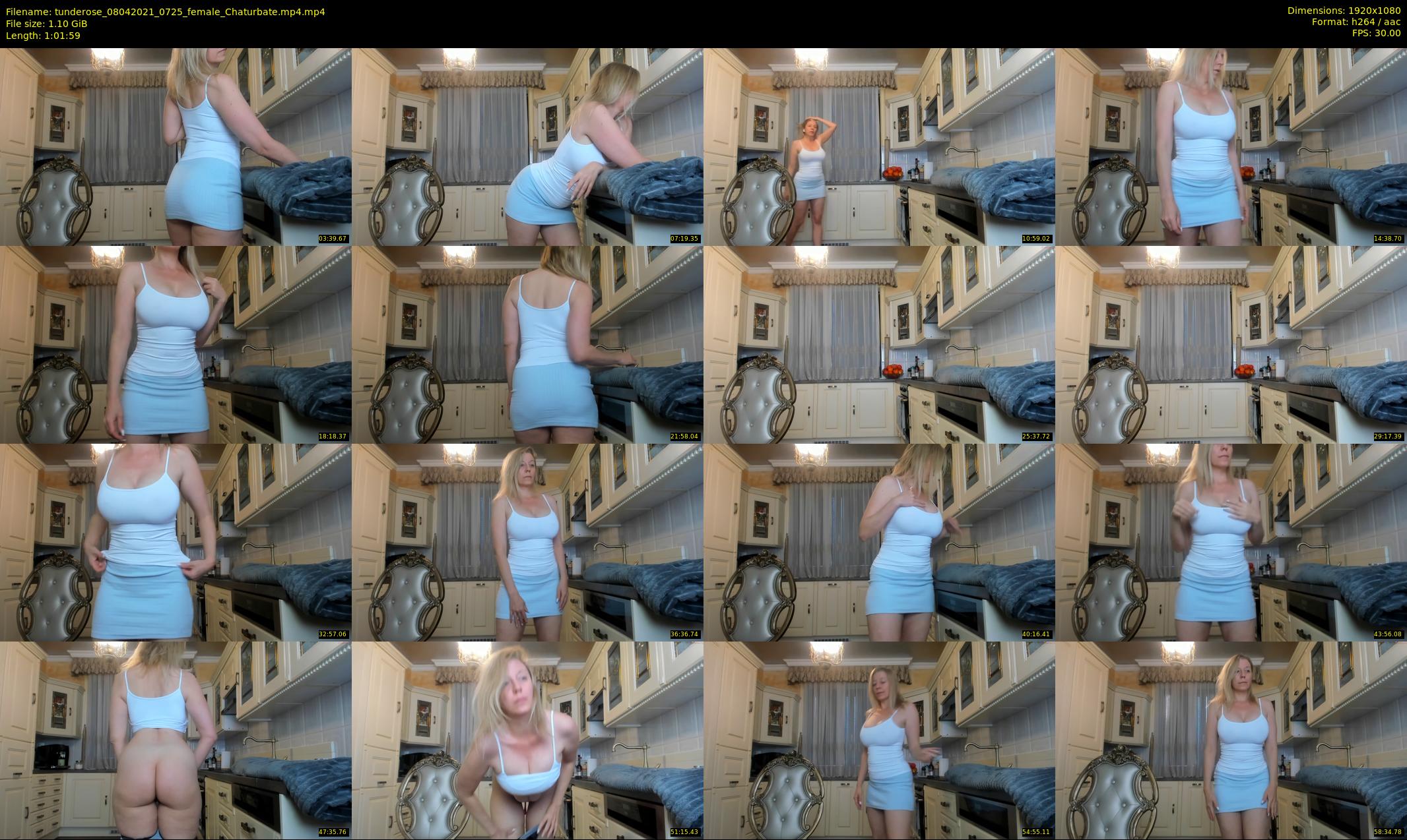 tunderose — 62 minute Chaturbate female cam show recording, 1080p, Apr 8, 2021