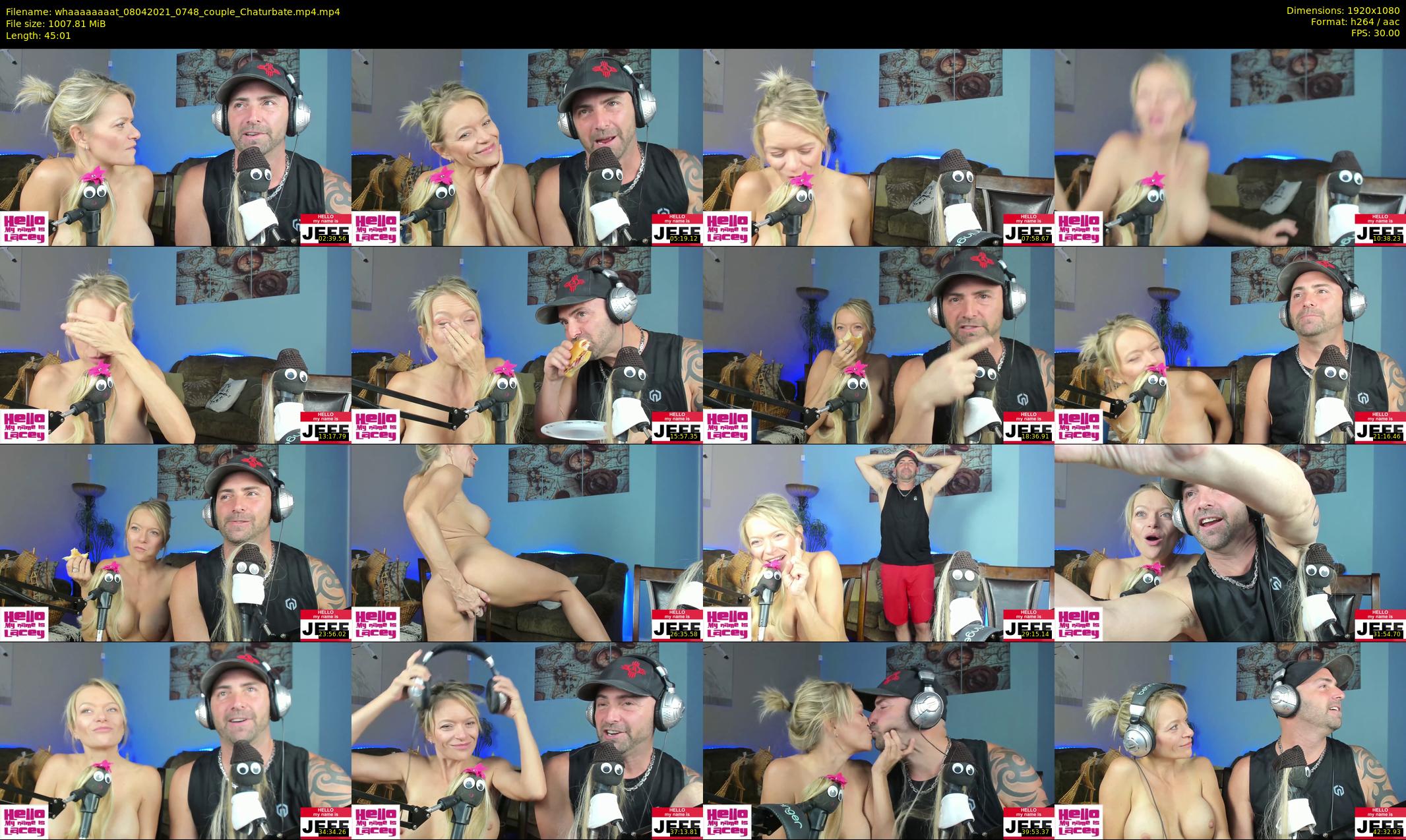 whaaaaaaaat — 46 minute Chaturbate couple cam show recording, 1080p, Apr 8, 2021
