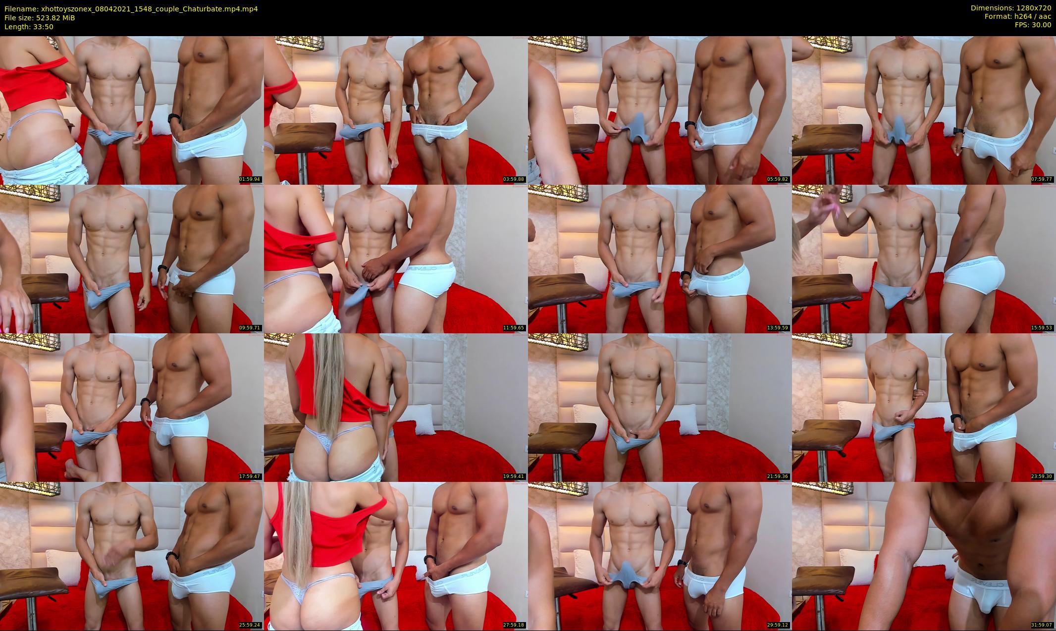xhottoyszonex — 34 minute Chaturbate couple cam show recording, 720p, Apr 8, 2021