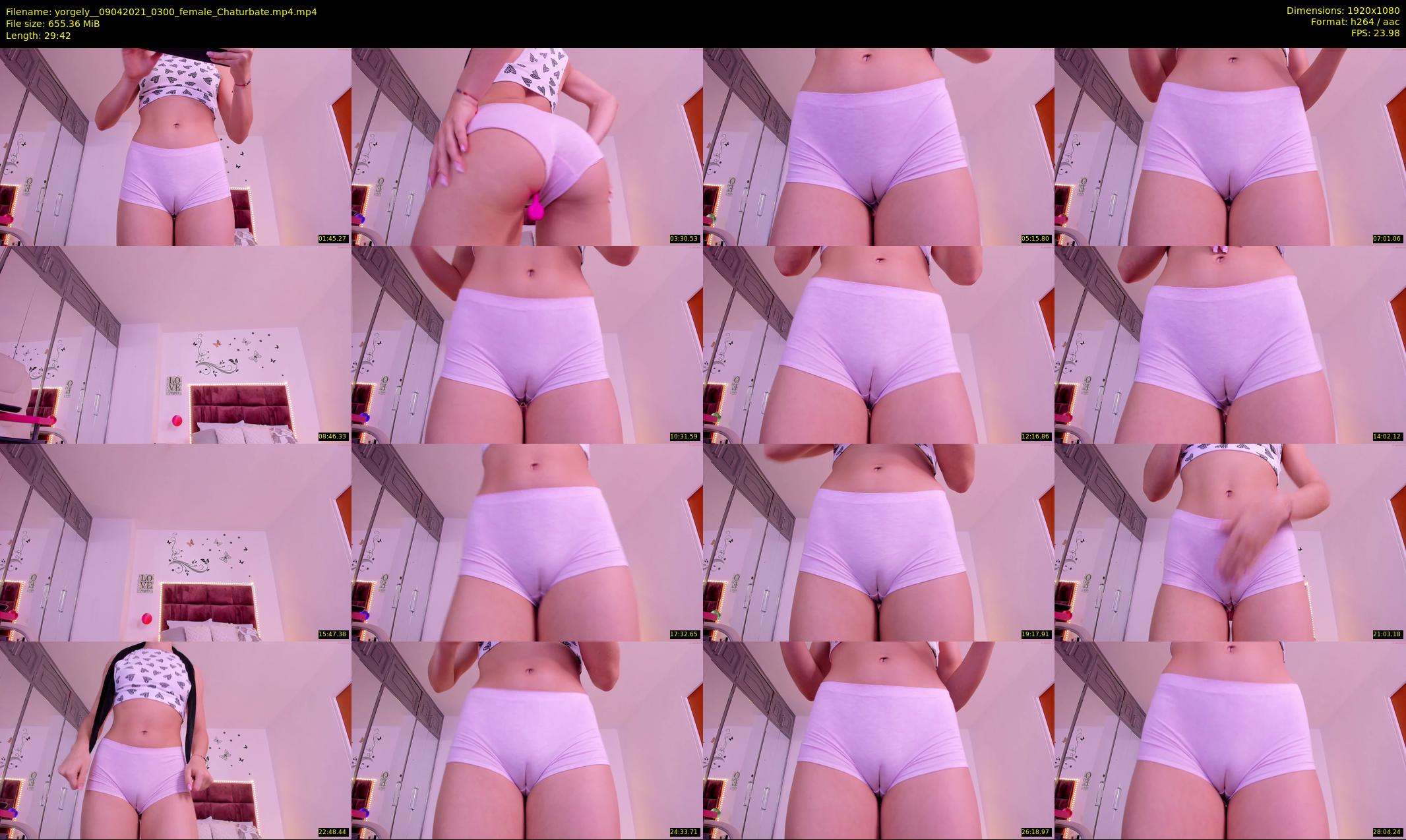 yorgely_ — 30 minute Chaturbate female cam show recording, 1080p, Apr 9, 2021