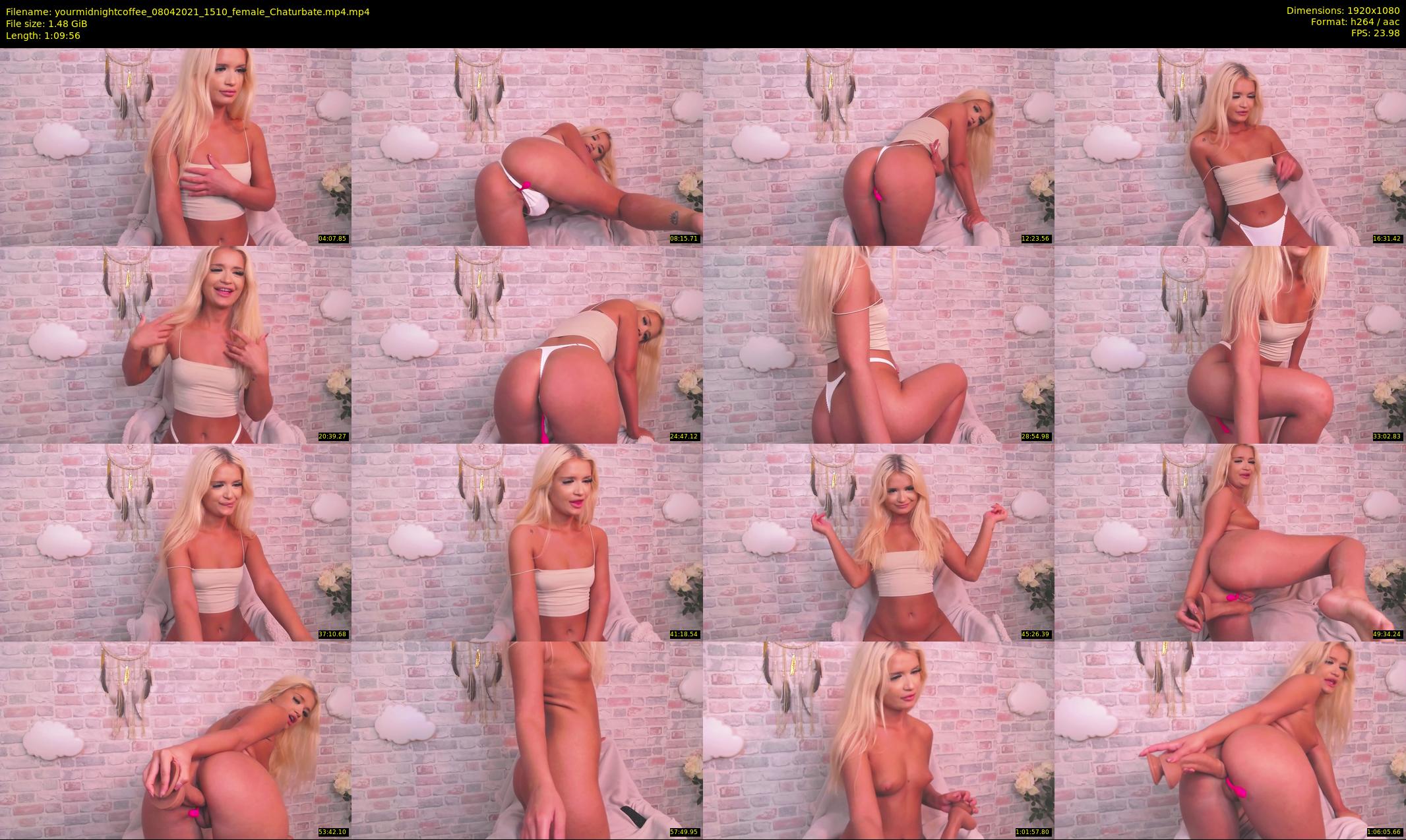 yourmidnightcoffee — 70 minute Chaturbate female cam show recording, 1080p, Apr 8, 2021
