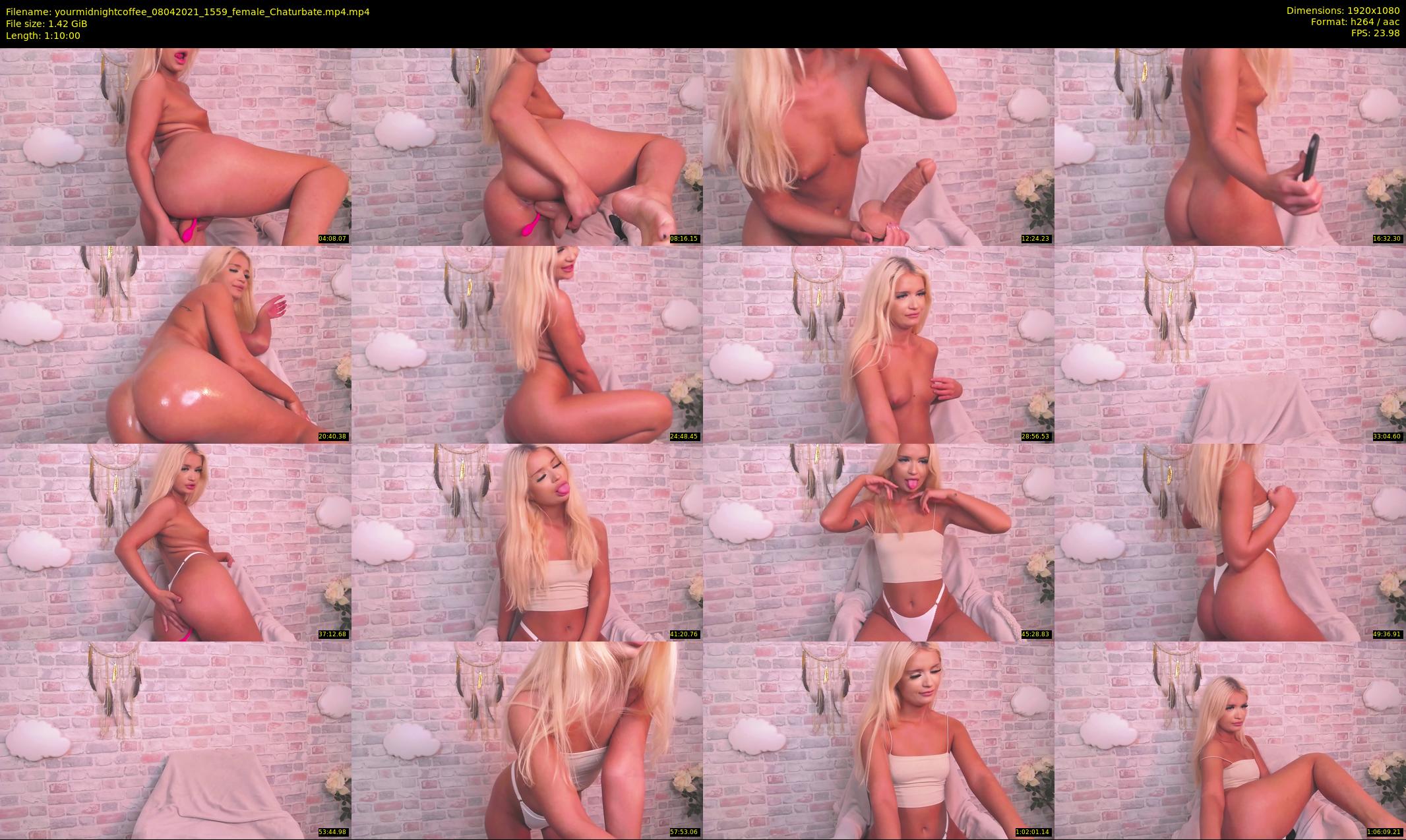 yourmidnightcoffee — 70 minute Chaturbate female cam show recording, 1080p, Apr 8, 2021