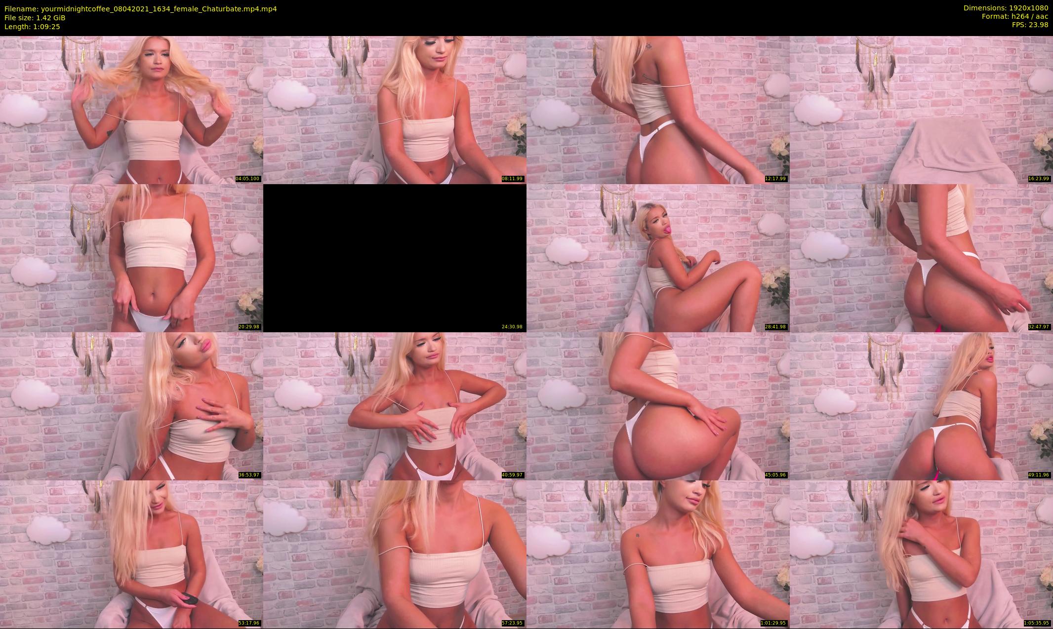 yourmidnightcoffee — 70 minute Chaturbate female cam show recording, 1080p, Apr 8, 2021