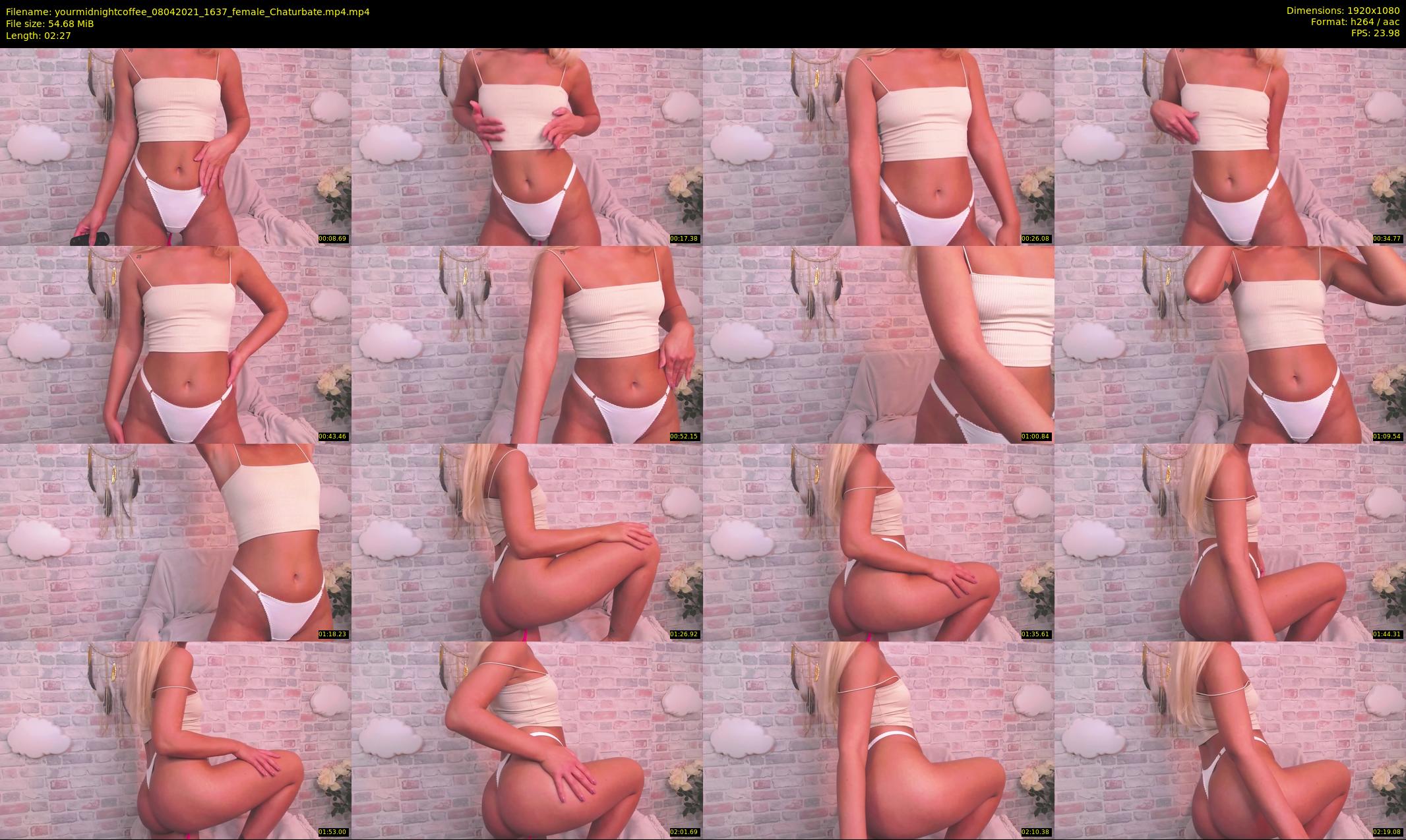 yourmidnightcoffee — 3 minute Chaturbate female cam show recording, 1080p, Apr 8, 2021