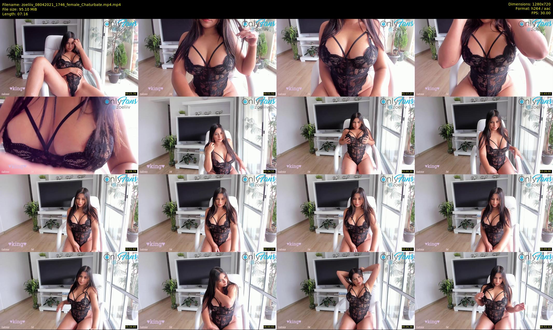 zoeliiv — 8 minute Chaturbate female cam show recording, 720p, Apr 8, 2021