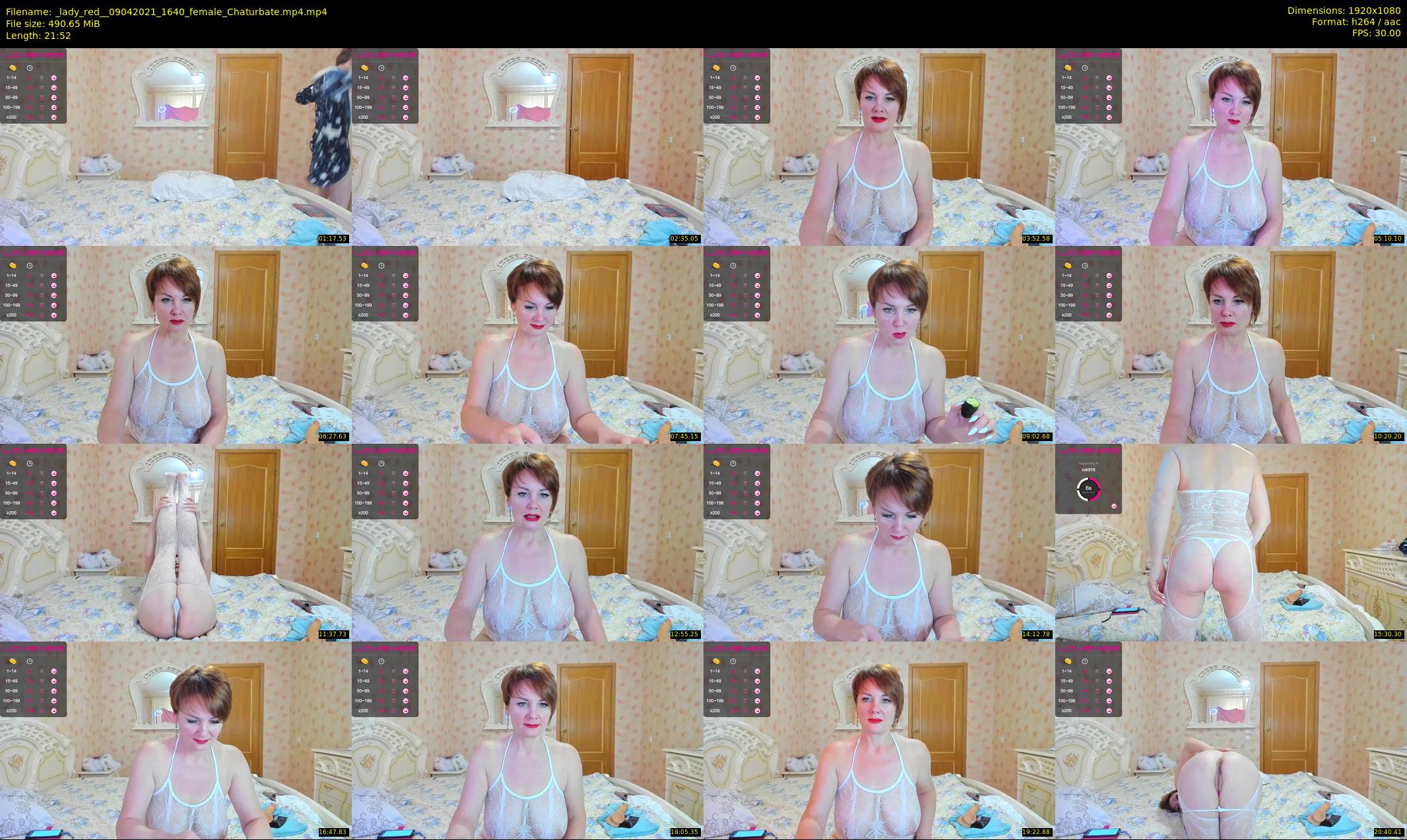 _lady_red_ — 22 minute Chaturbate female cam show recording, 1080p, Apr 9, 2021