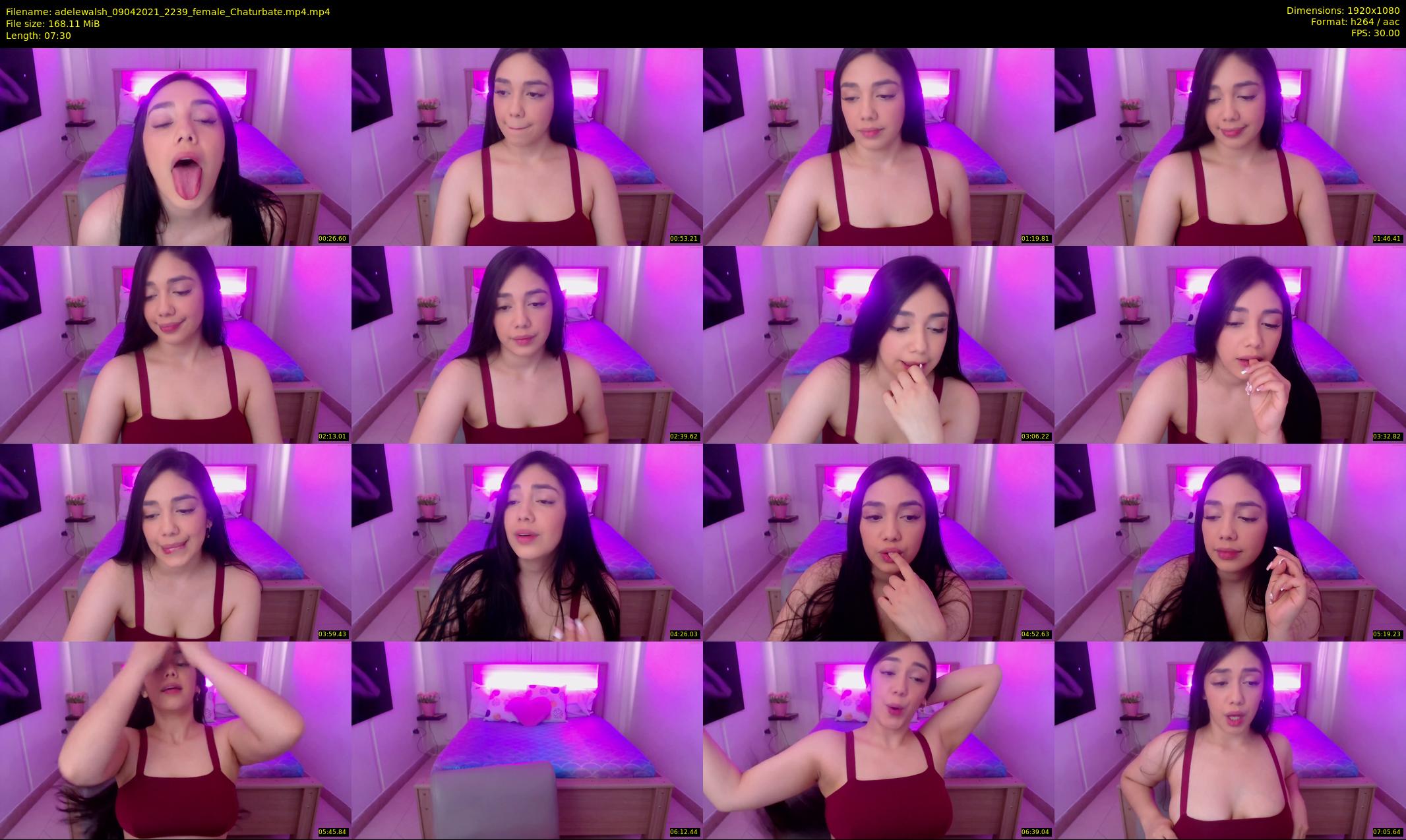 adelewalsh — 8 minute Chaturbate female cam show recording, 1080p, Apr 9, 2021