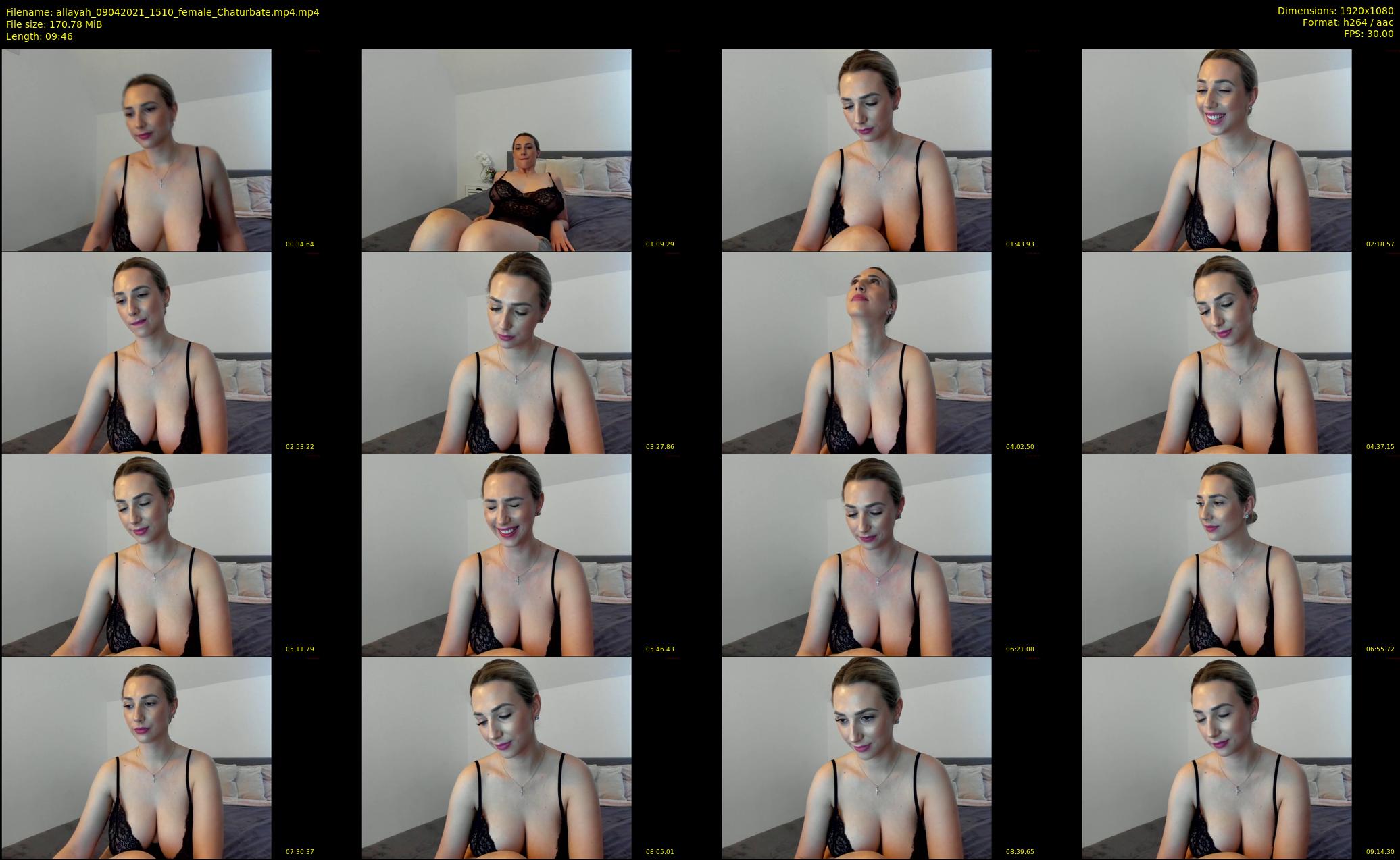 allayah — 10 minute Chaturbate female cam show recording, 1080p, Apr 9, 2021