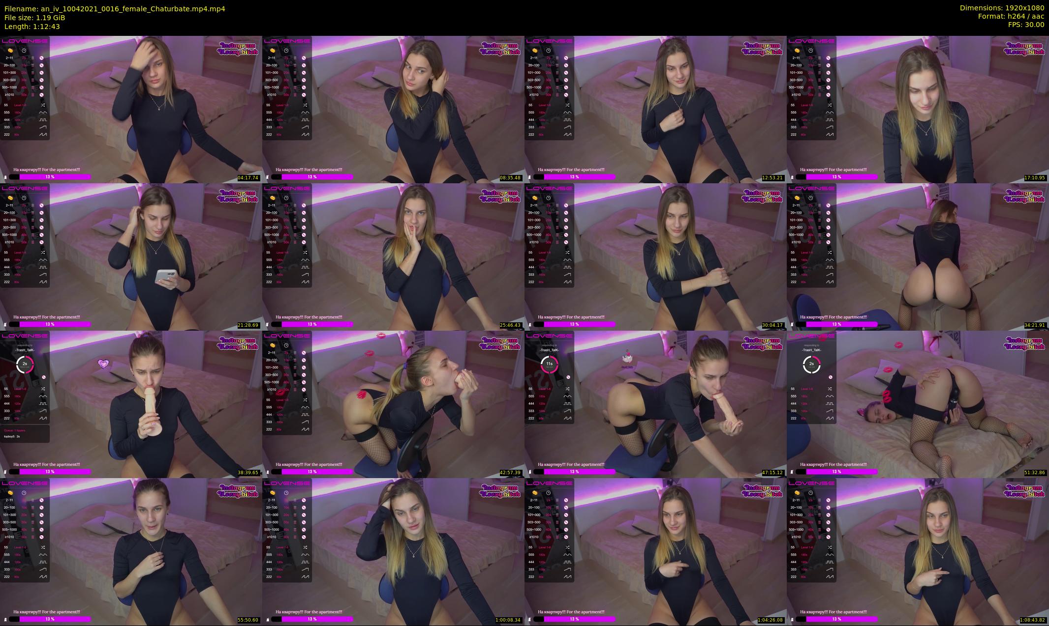 an_iv — 73 minute Chaturbate female cam show recording, 1080p, Apr 10, 2021