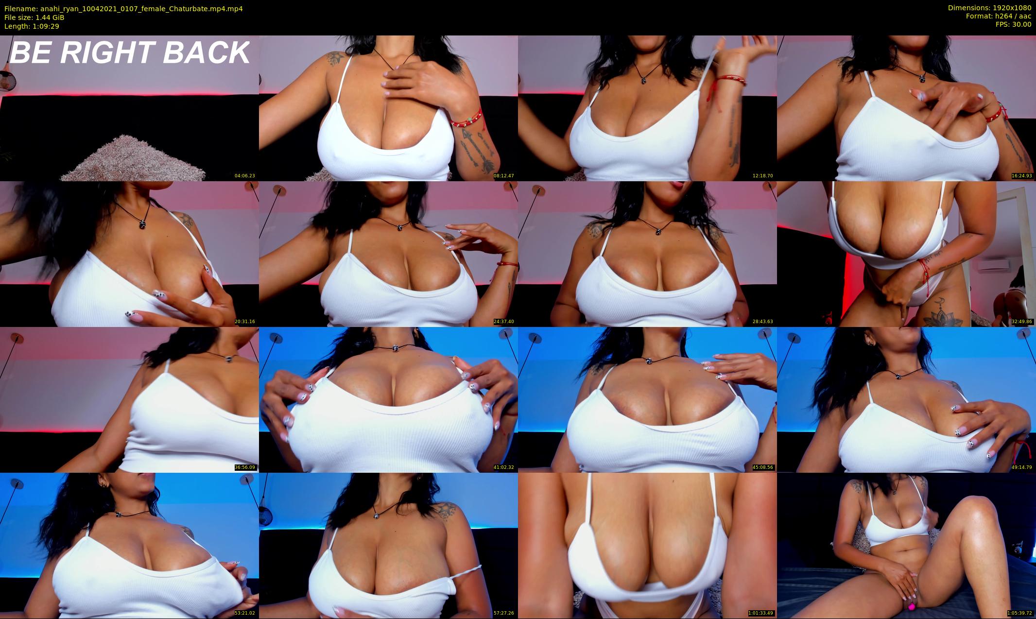 anahi_ryan — 70 minute Chaturbate female cam show recording, 1080p, Apr 10, 2021