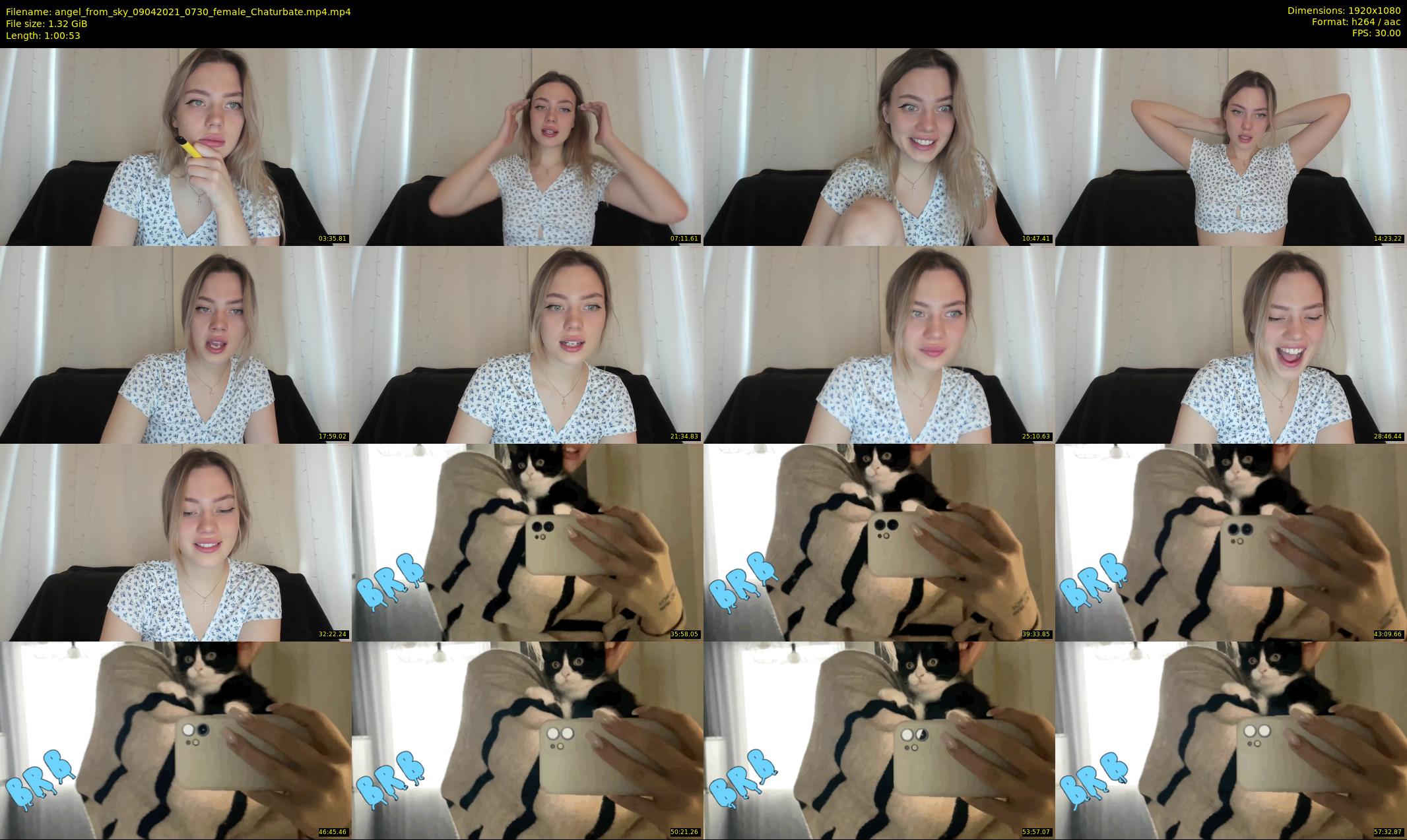 angel_from_sky — 61 minute Chaturbate female cam show recording, 1080p, Apr 9, 2021