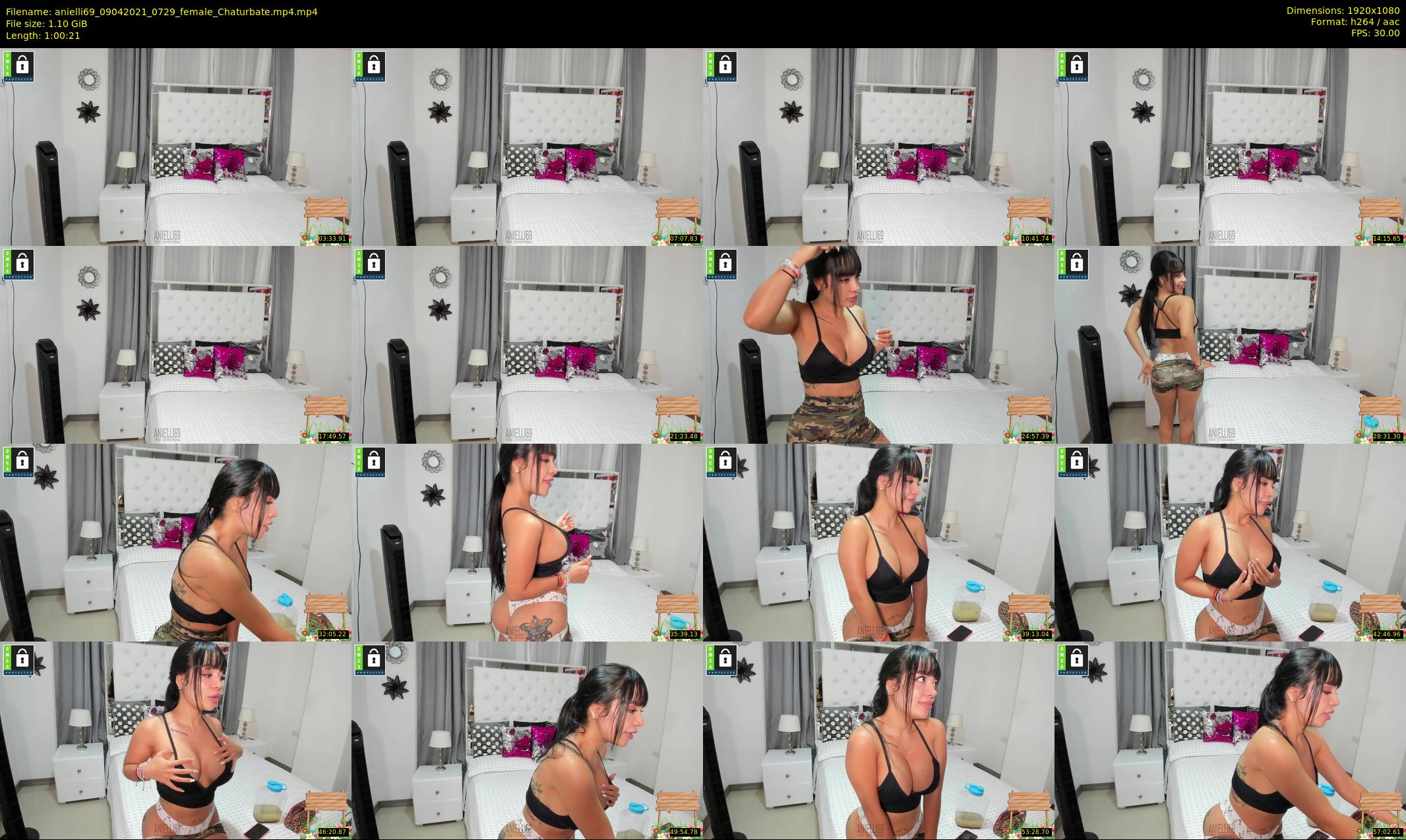 anielli69 — 61 minute Chaturbate female cam show recording, 1080p, Apr 9, 2021