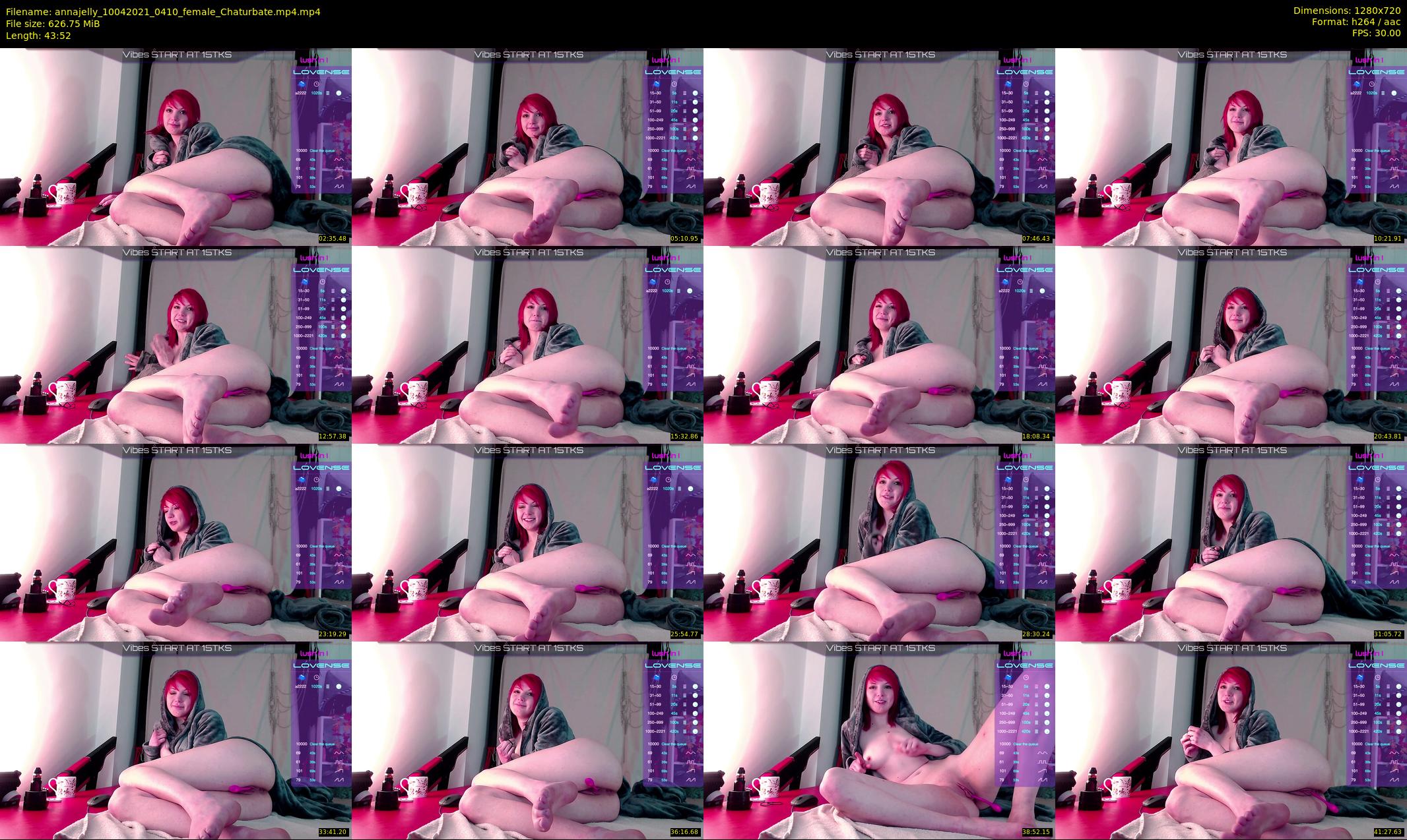 annajelly — 44 minute Chaturbate couple cam show recording, 720p, Apr 10, 2021