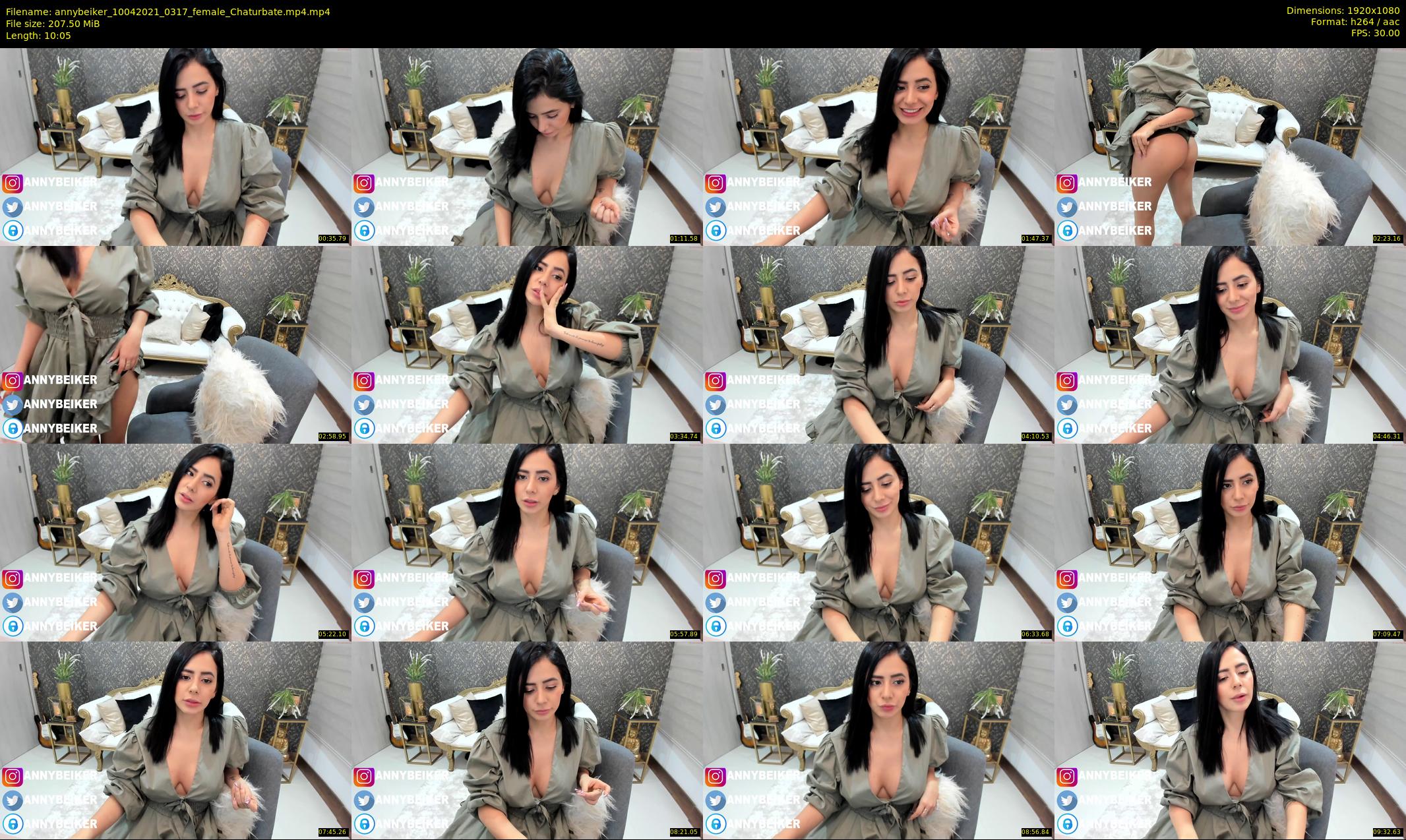 annybeiker — 11 minute Chaturbate female cam show recording, 1080p, Apr 10, 2021