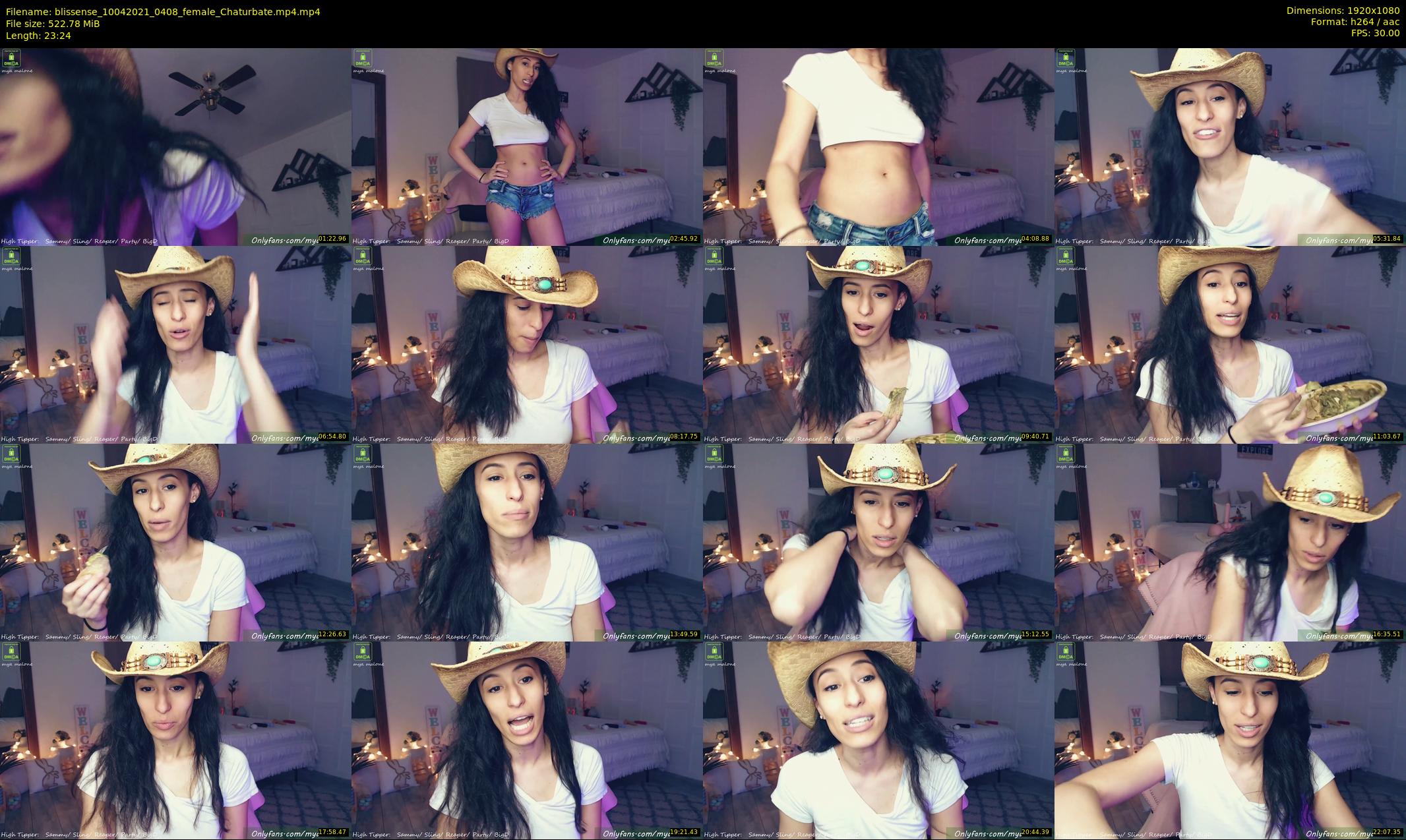 blissense — 24 minute Chaturbate female cam show recording, 1080p, Apr 10, 2021