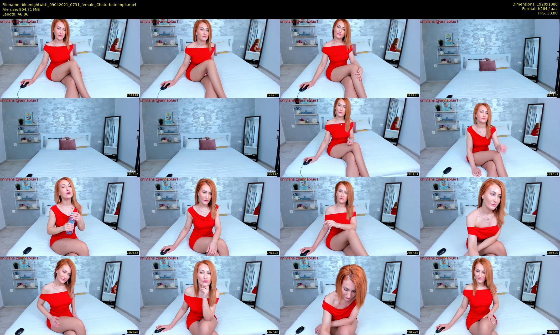 bluenightwish — 47 minute Chaturbate female cam show recording, 1080p, Apr 9, 2021