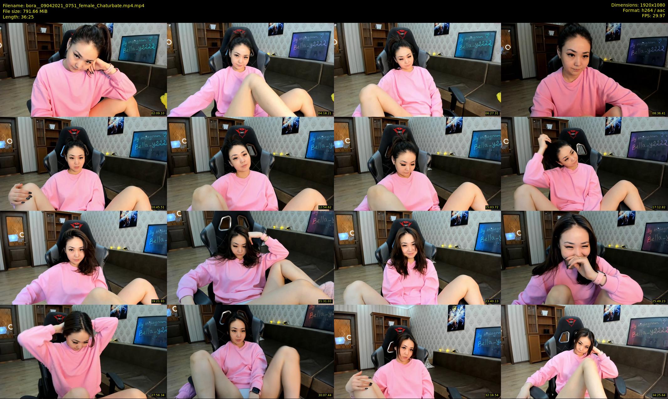 bora_ — 37 minute Chaturbate female cam show recording, 1080p, Apr 9, 2021