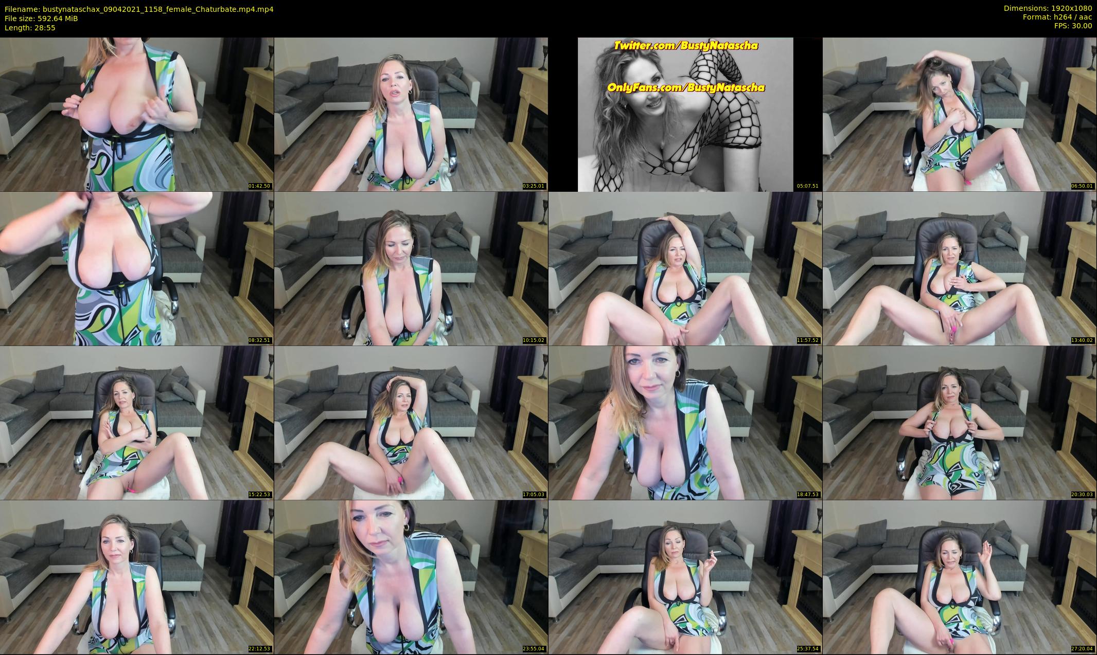 bustynataschax — 29 minute Chaturbate female cam show recording, 1080p, Apr 9, 2021