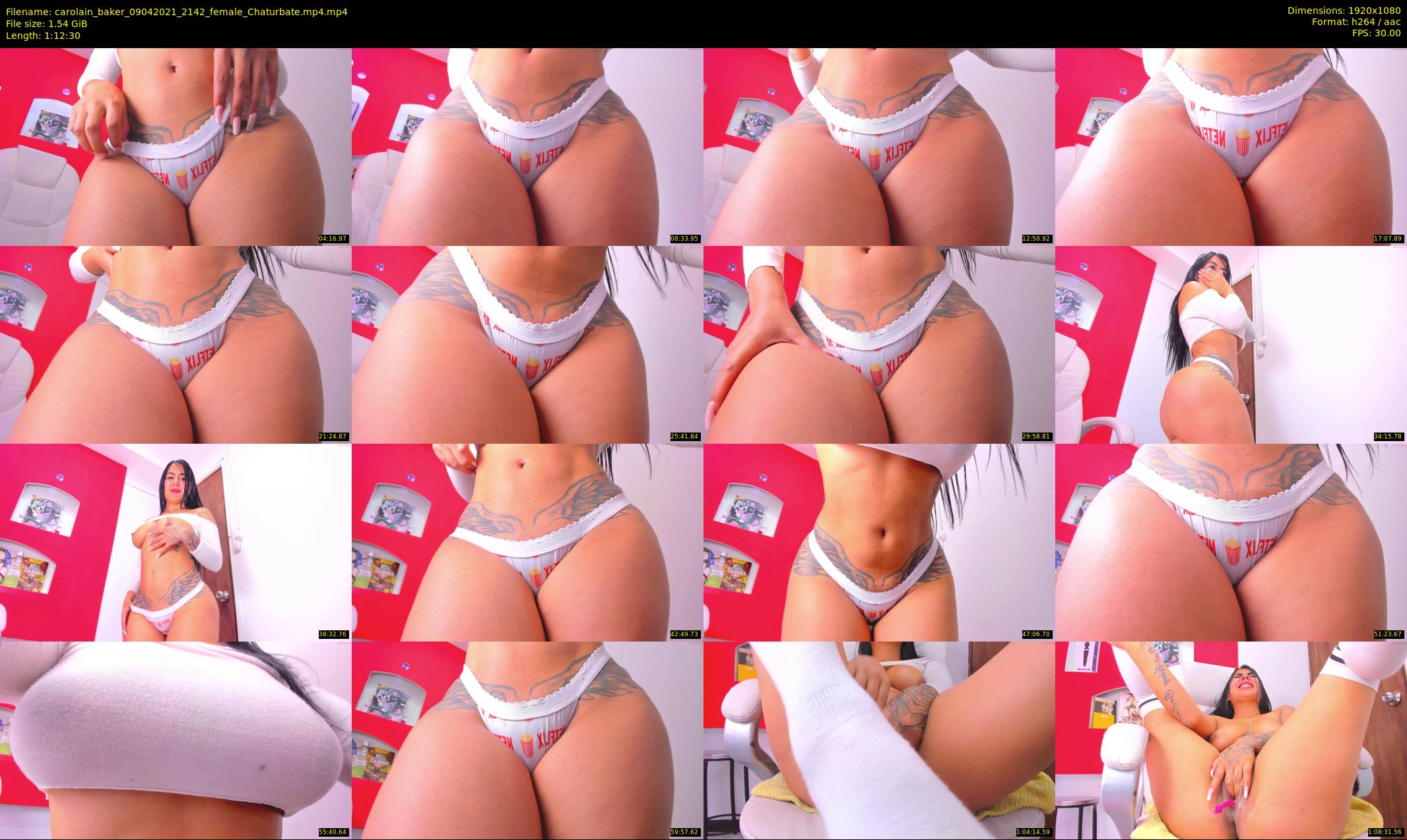 carolain_baker — 73 minute Chaturbate female cam show recording, 1080p, Apr 9, 2021