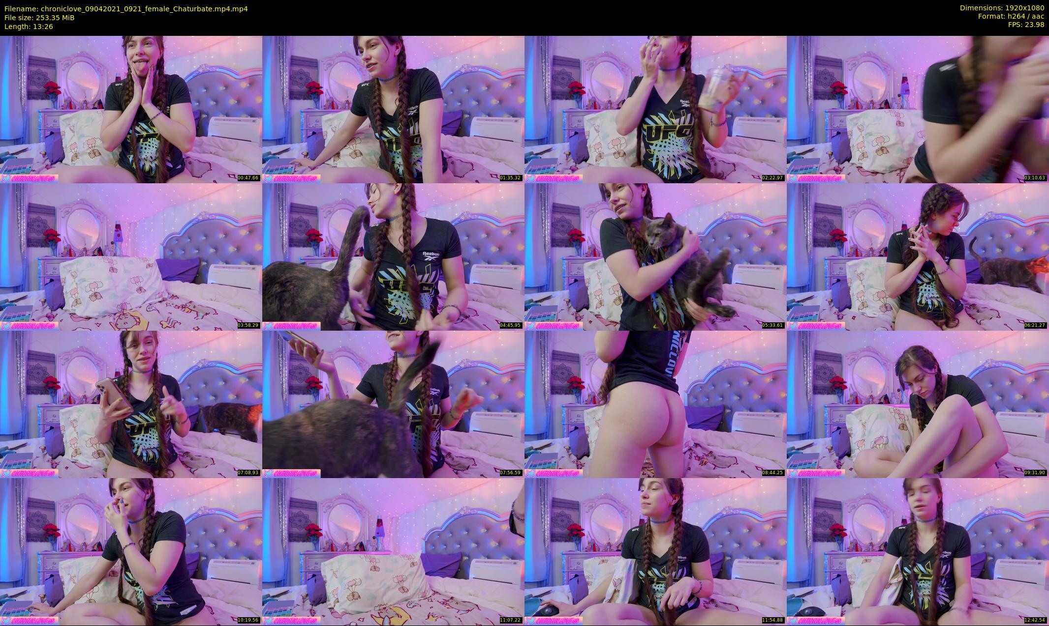 chroniclove — 14 minute Chaturbate female cam show recording, 1080p, Apr 9, 2021