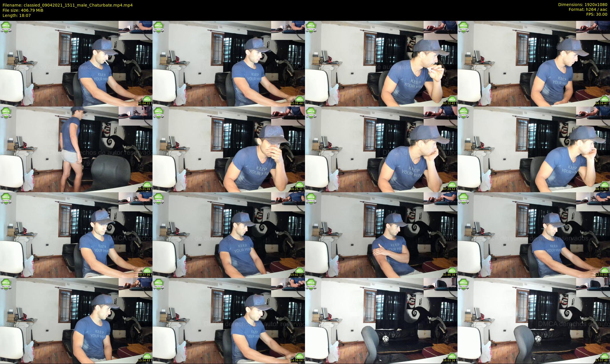 classied — 19 minute Chaturbate male cam show recording, 1080p, Apr 9, 2021
