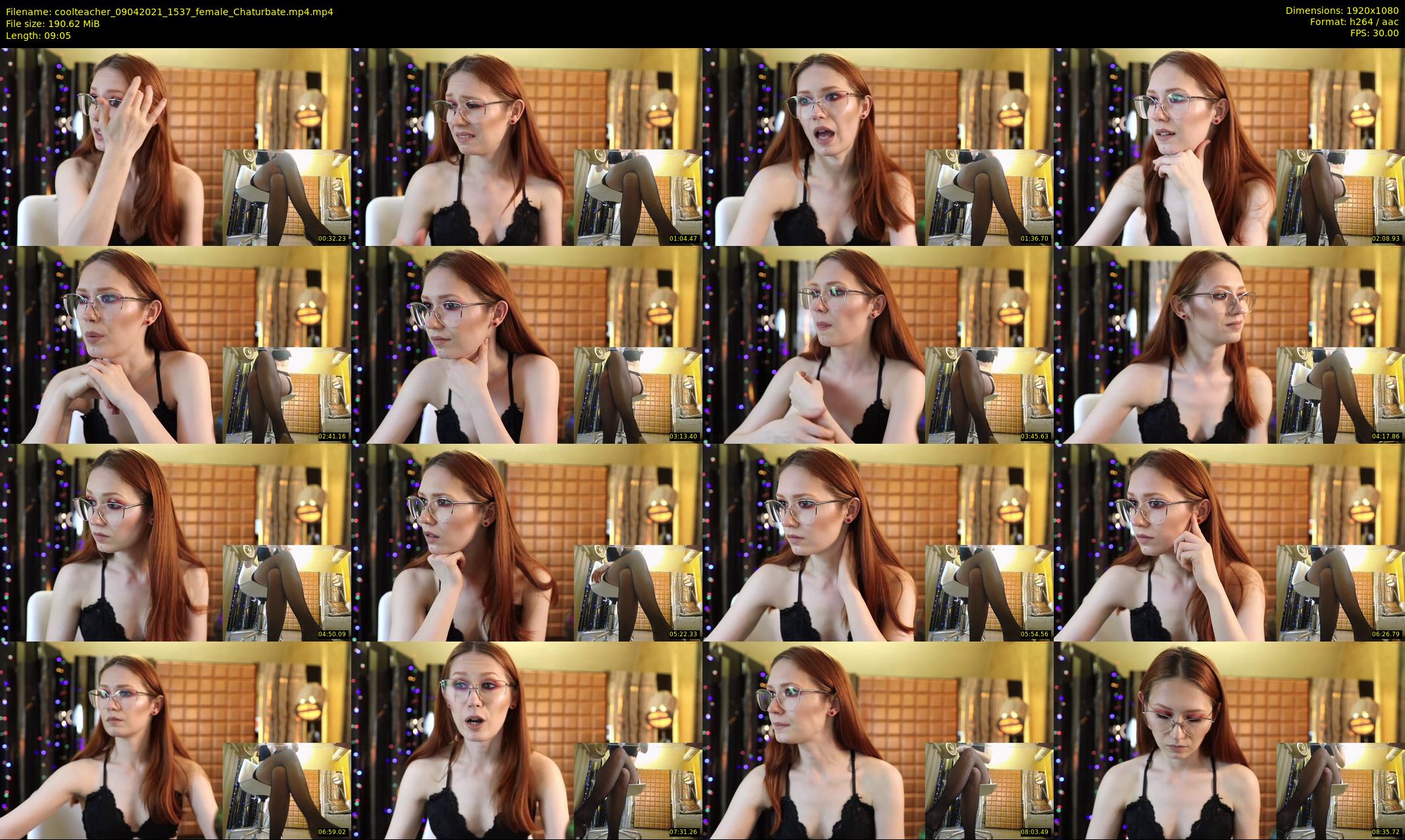 coolteacher — 10 minute Chaturbate female cam show recording, 1080p, Apr 9, 2021