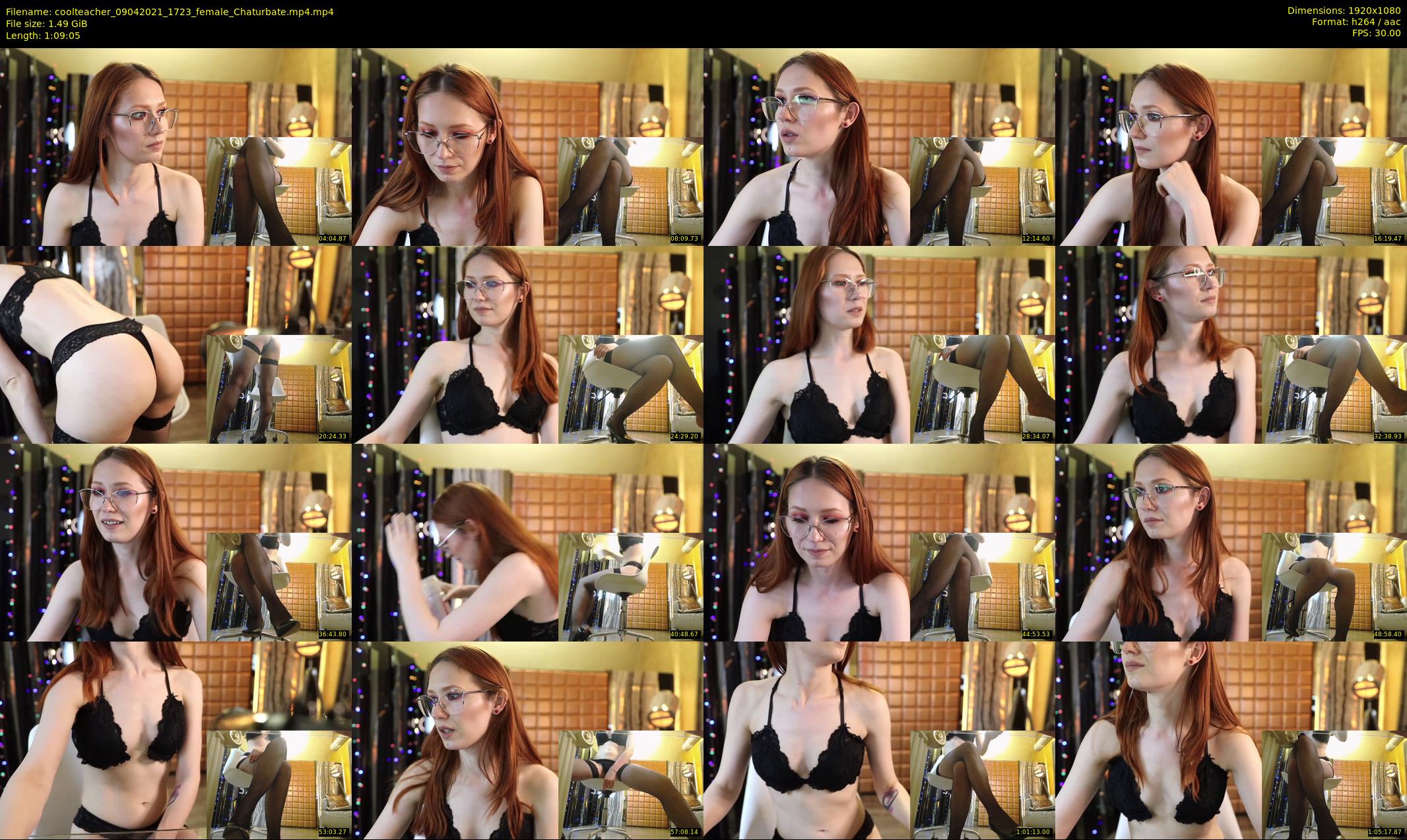 coolteacher — 70 minute Chaturbate female cam show recording, 1080p, Apr 9, 2021
