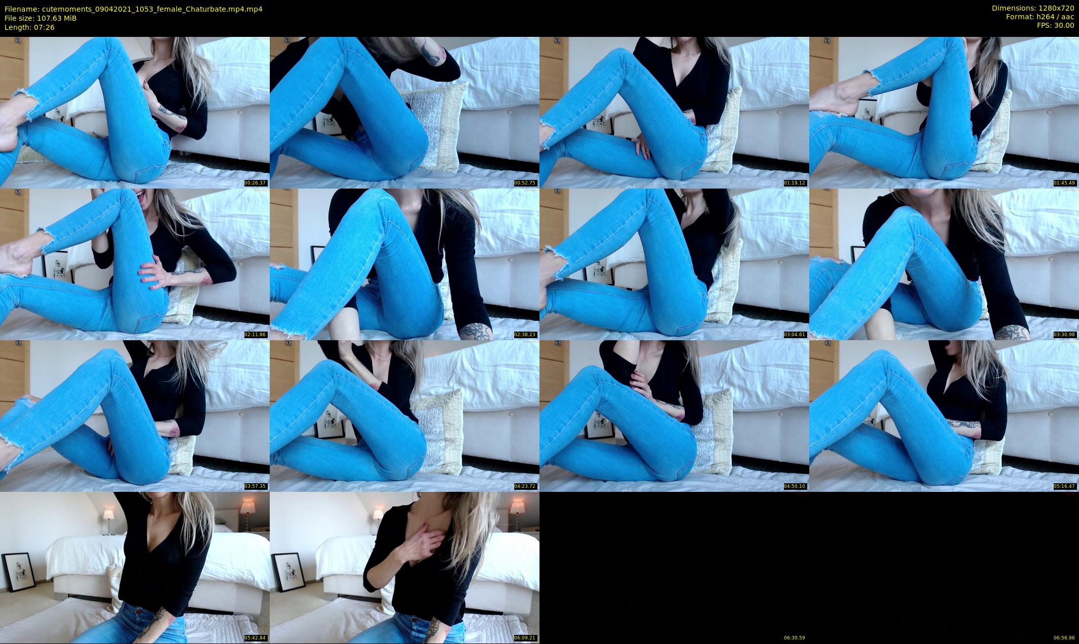 cutemoments — 8 minute Chaturbate female cam show recording, 720p, Apr 9, 2021