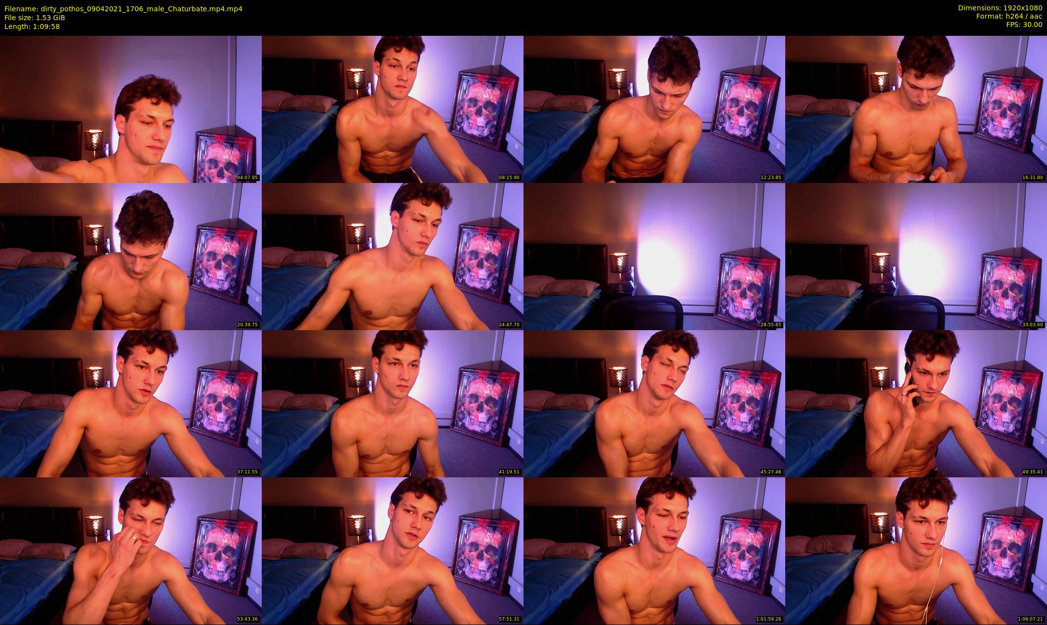 dirty_pothos — 70 minute Chaturbate male cam show recording, 1080p, Apr 9, 2021