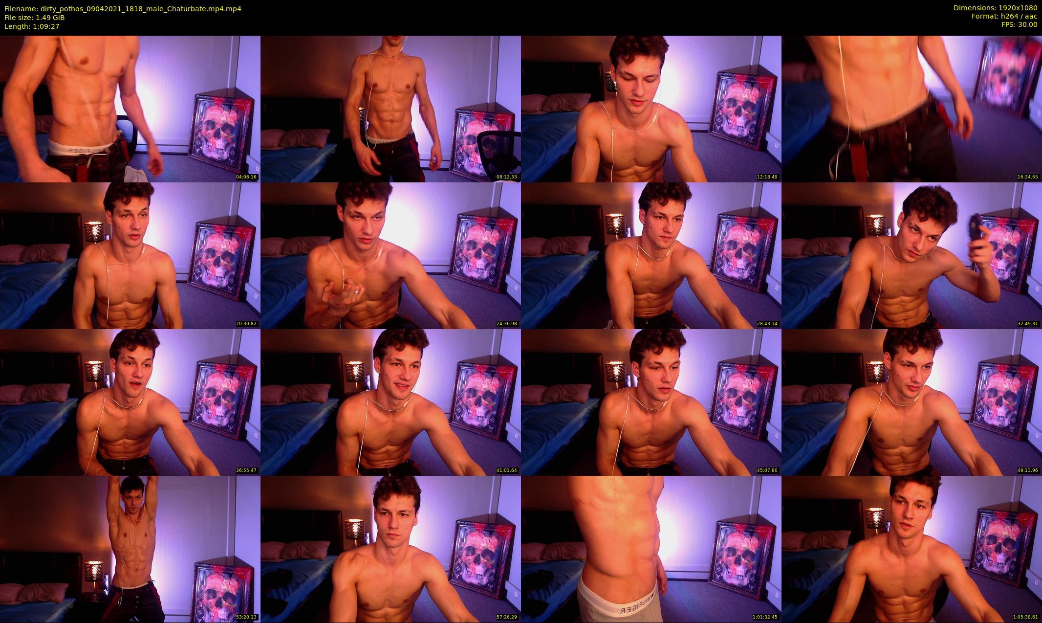 dirty_pothos — 70 minute Chaturbate male cam show recording, 1080p, Apr 9, 2021