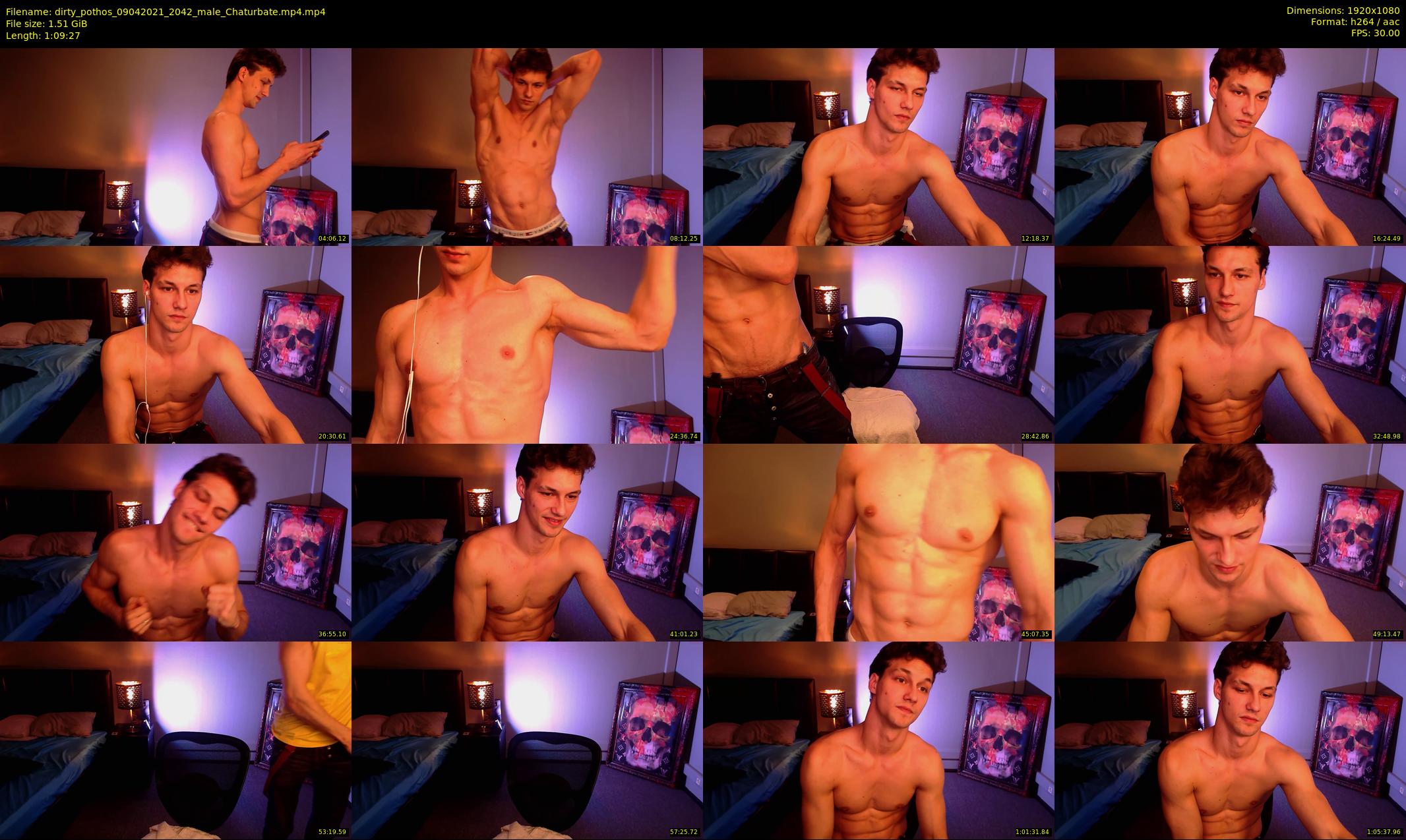 dirty_pothos — 70 minute Chaturbate male cam show recording, 1080p, Apr 9, 2021