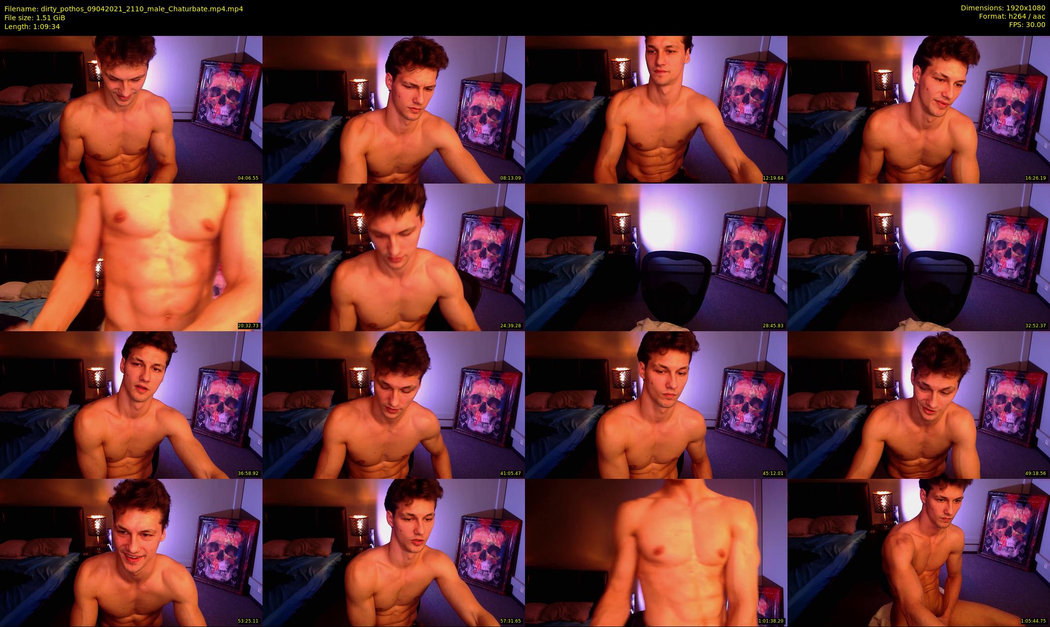 dirty_pothos — 70 minute Chaturbate male cam show recording, 1080p, Apr 9, 2021