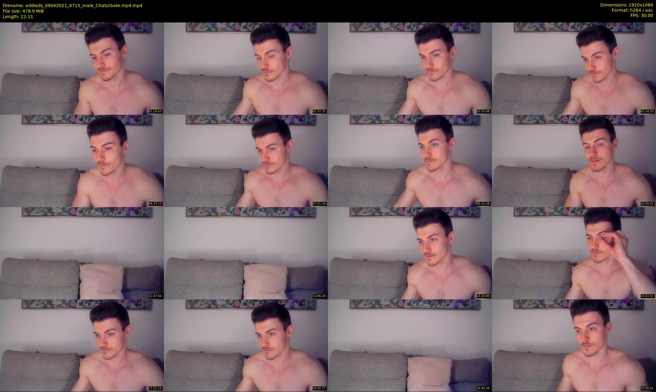 eddieds — 23 minute Chaturbate male cam show recording, 1080p, Apr 9, 2021