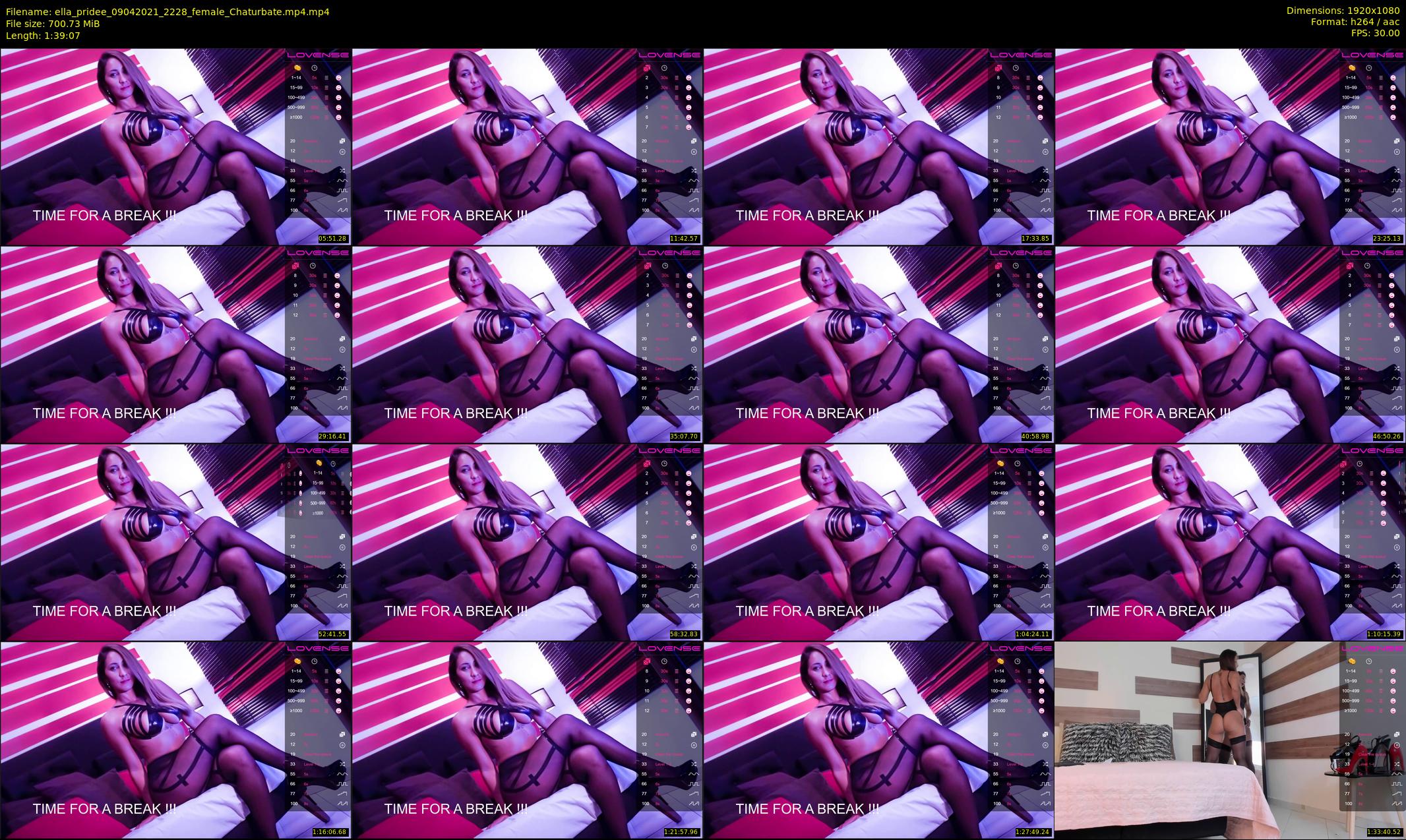 ella_pridee — 100 minute Chaturbate female cam show recording, 1080p, Apr 9, 2021