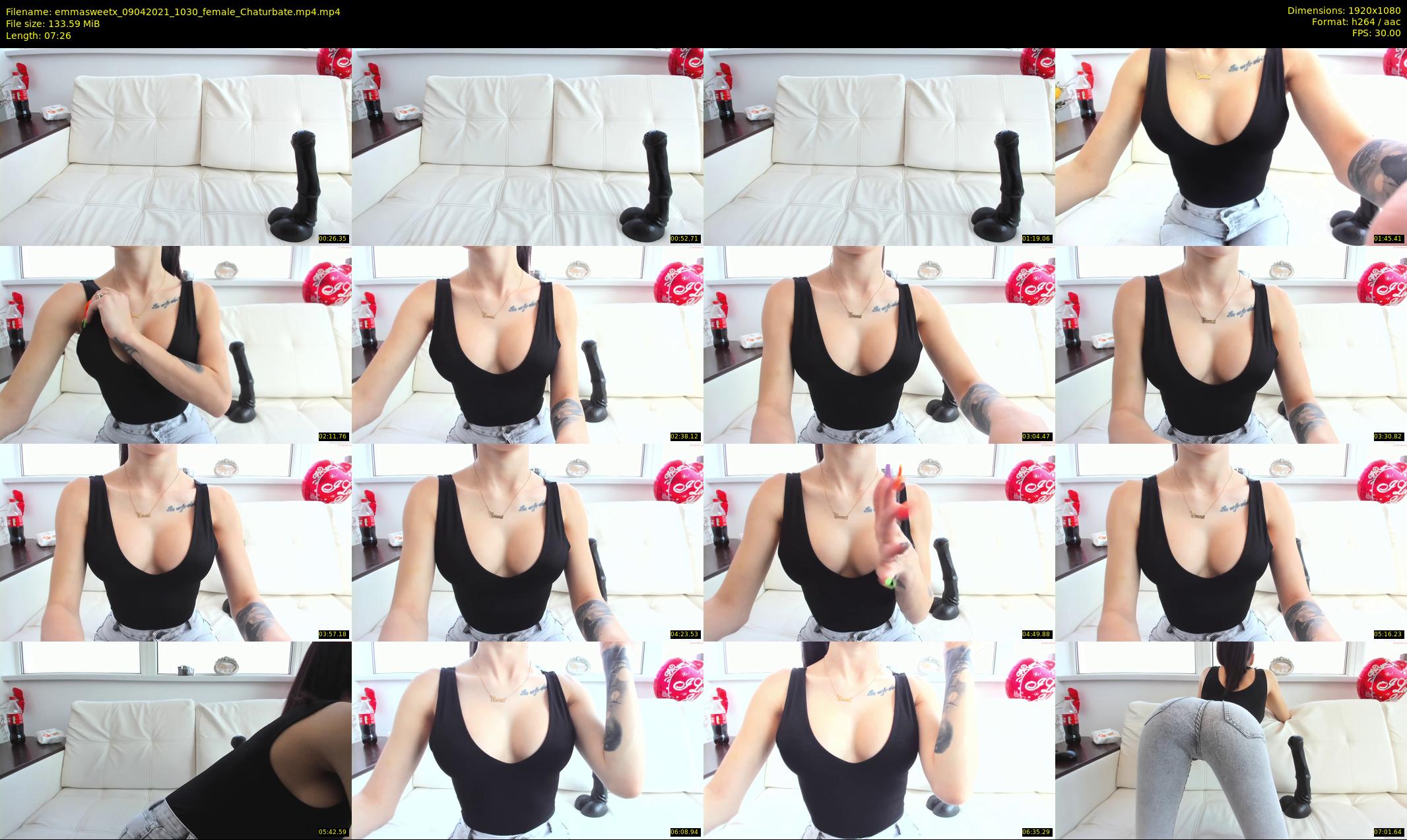 emmasweetx — 8 minute Chaturbate couple cam show recording, 1080p, Apr 9, 2021