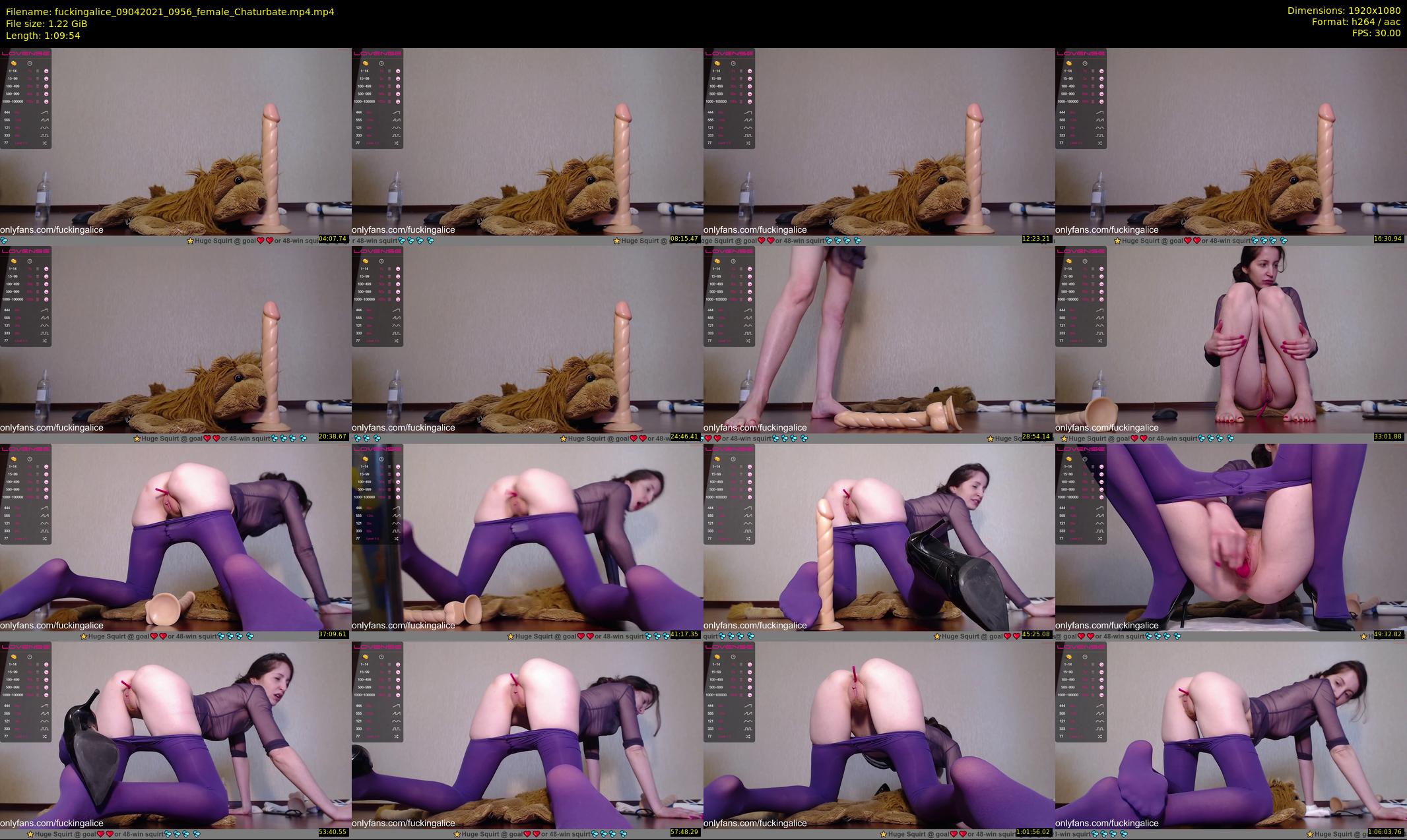 fuckingalice — 70 minute Chaturbate female cam show recording, 1080p, Apr 9, 2021