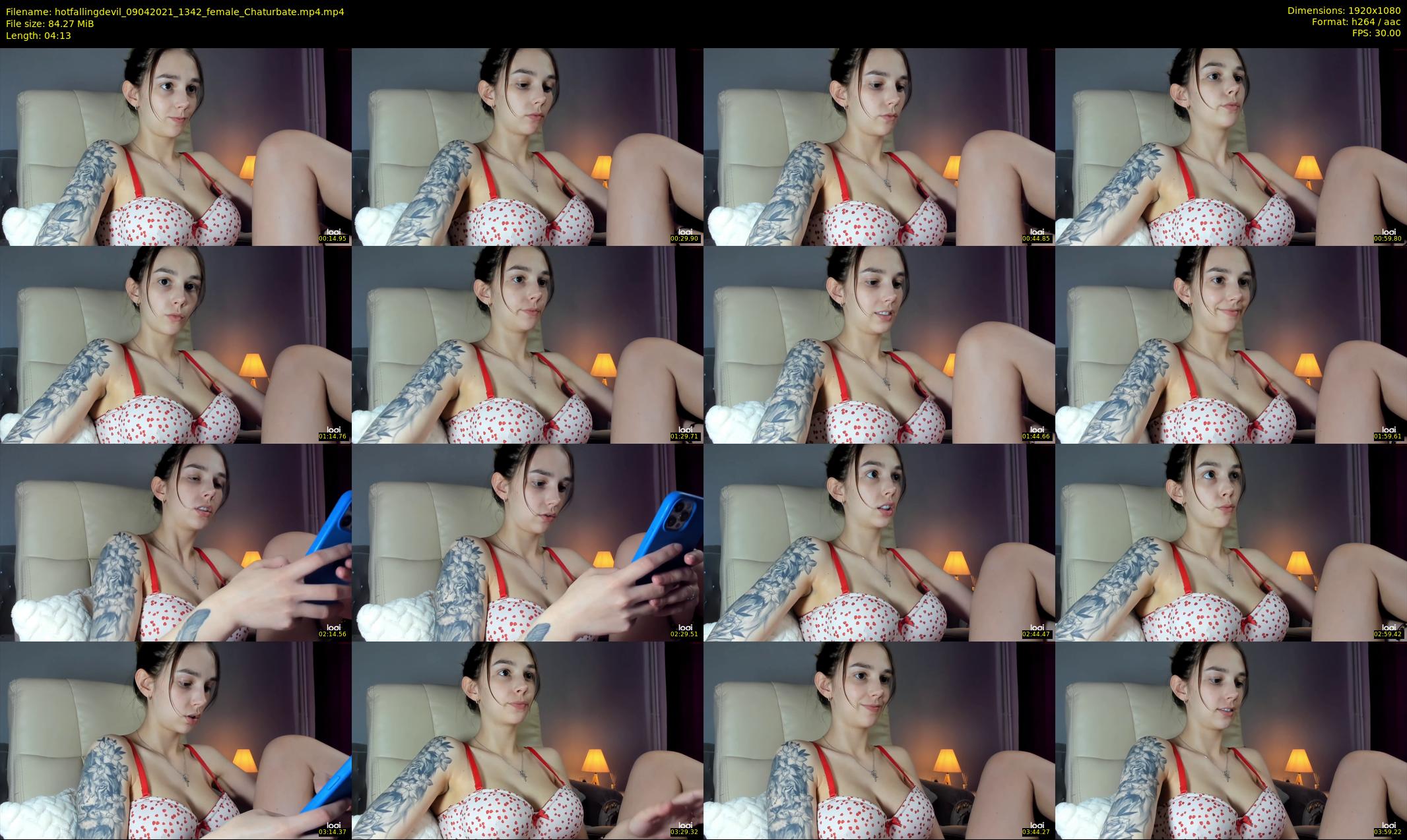 hotfallingdevil — 5 minute Chaturbate female cam show recording, 1080p, Apr 9, 2021