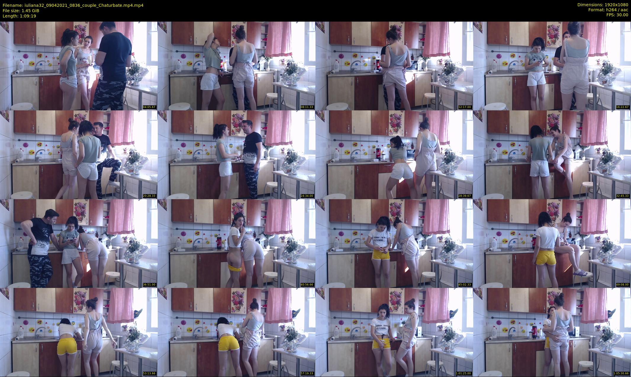 iuliana32 — 70 minute Chaturbate couple cam show recording, 1080p, Apr 9, 2021