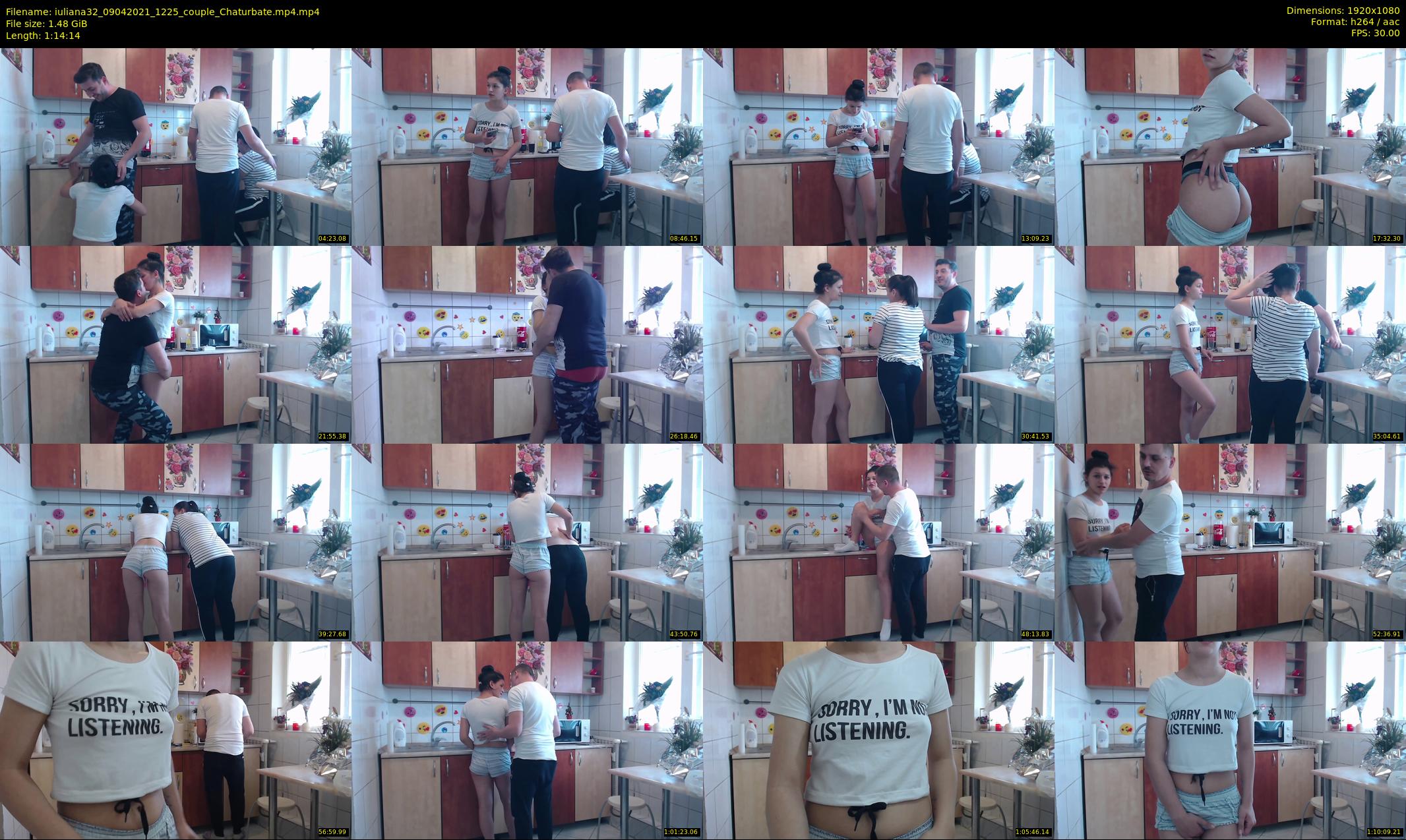 iuliana32 — 75 minute Chaturbate couple cam show recording, 1080p, Apr 9, 2021