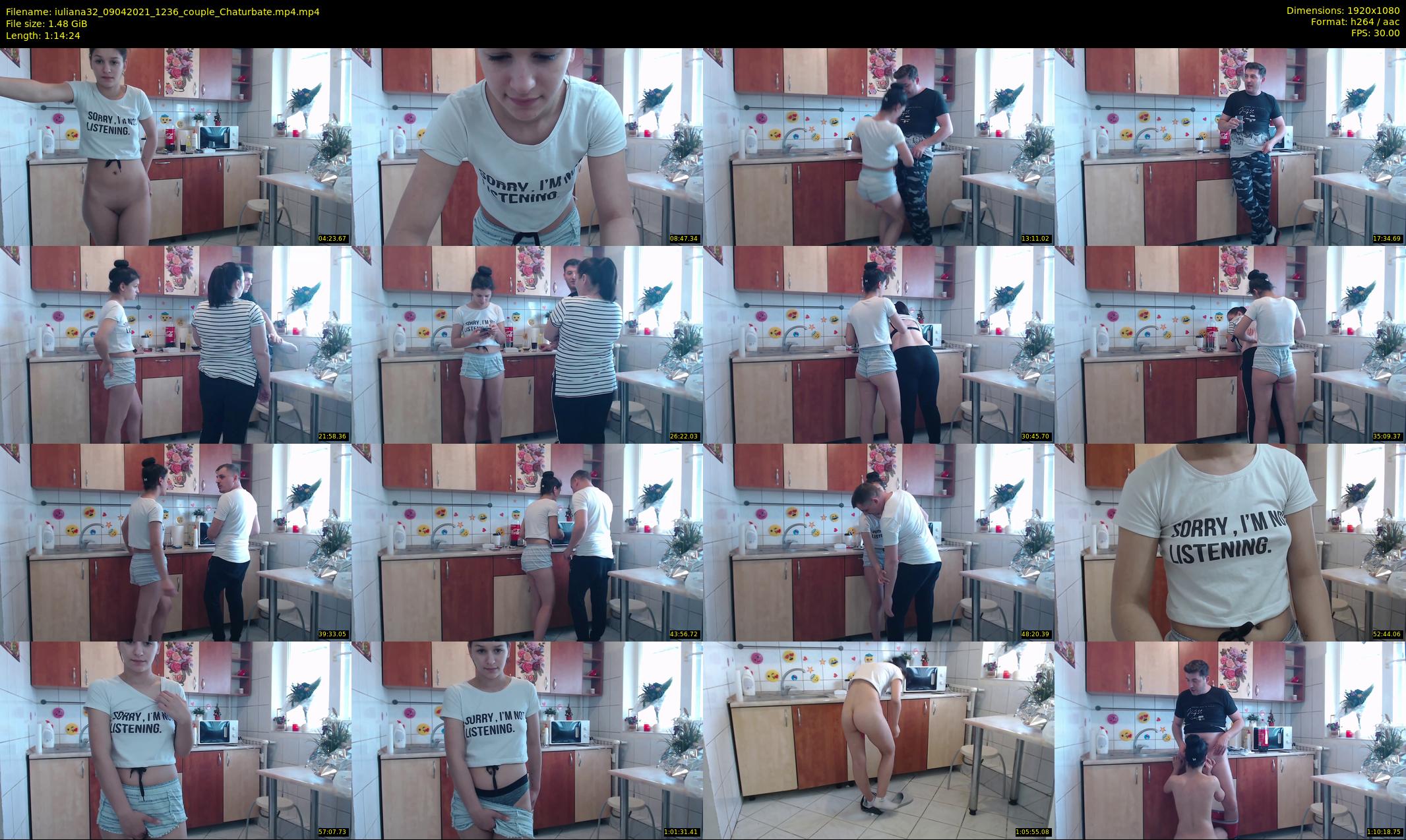 iuliana32 — 75 minute Chaturbate couple cam show recording, 1080p, Apr 9, 2021