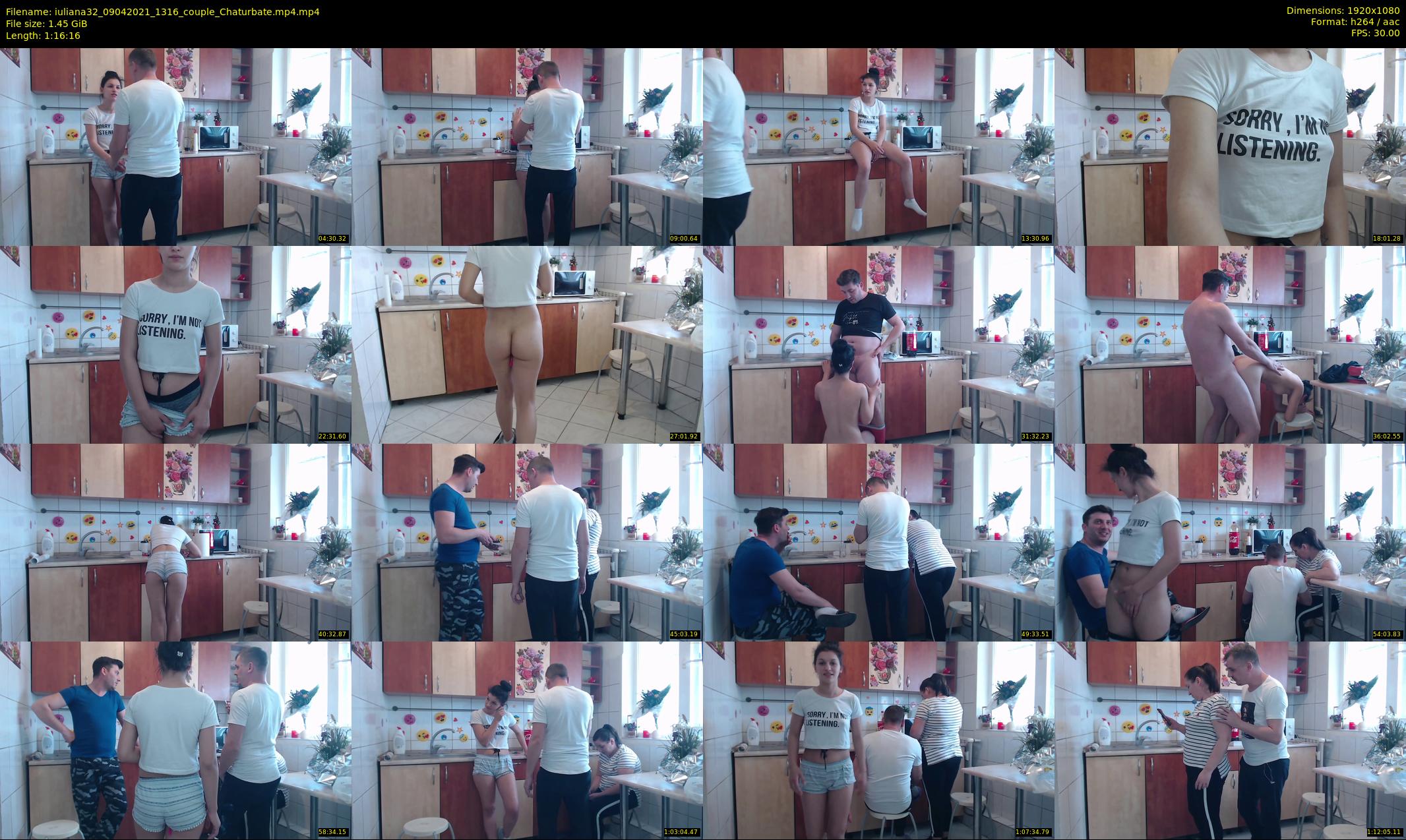 iuliana32 — 77 minute Chaturbate couple cam show recording, 1080p, Apr 9, 2021