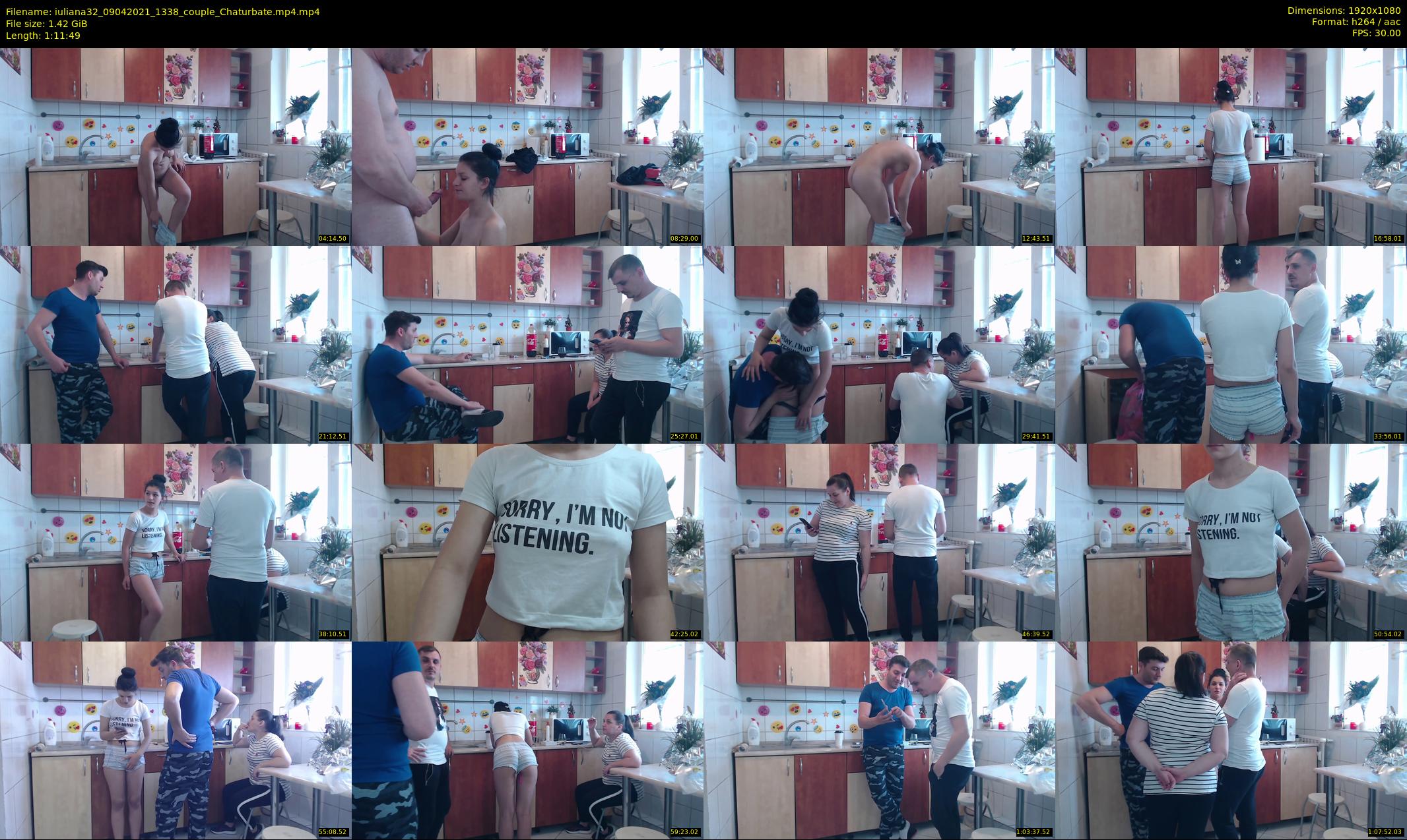 iuliana32 — 72 minute Chaturbate couple cam show recording, 1080p, Apr 9, 2021