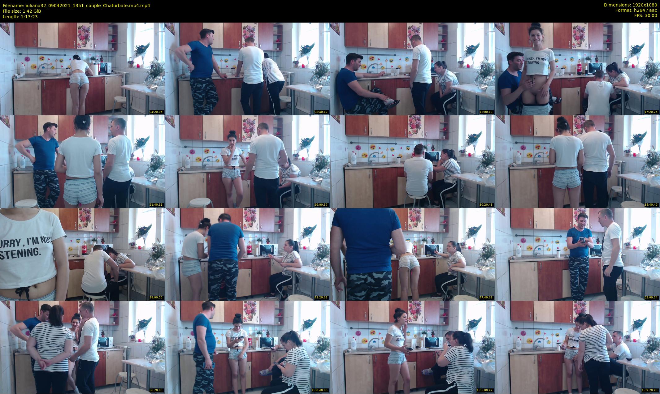 iuliana32 — 74 minute Chaturbate couple cam show recording, 1080p, Apr 9, 2021