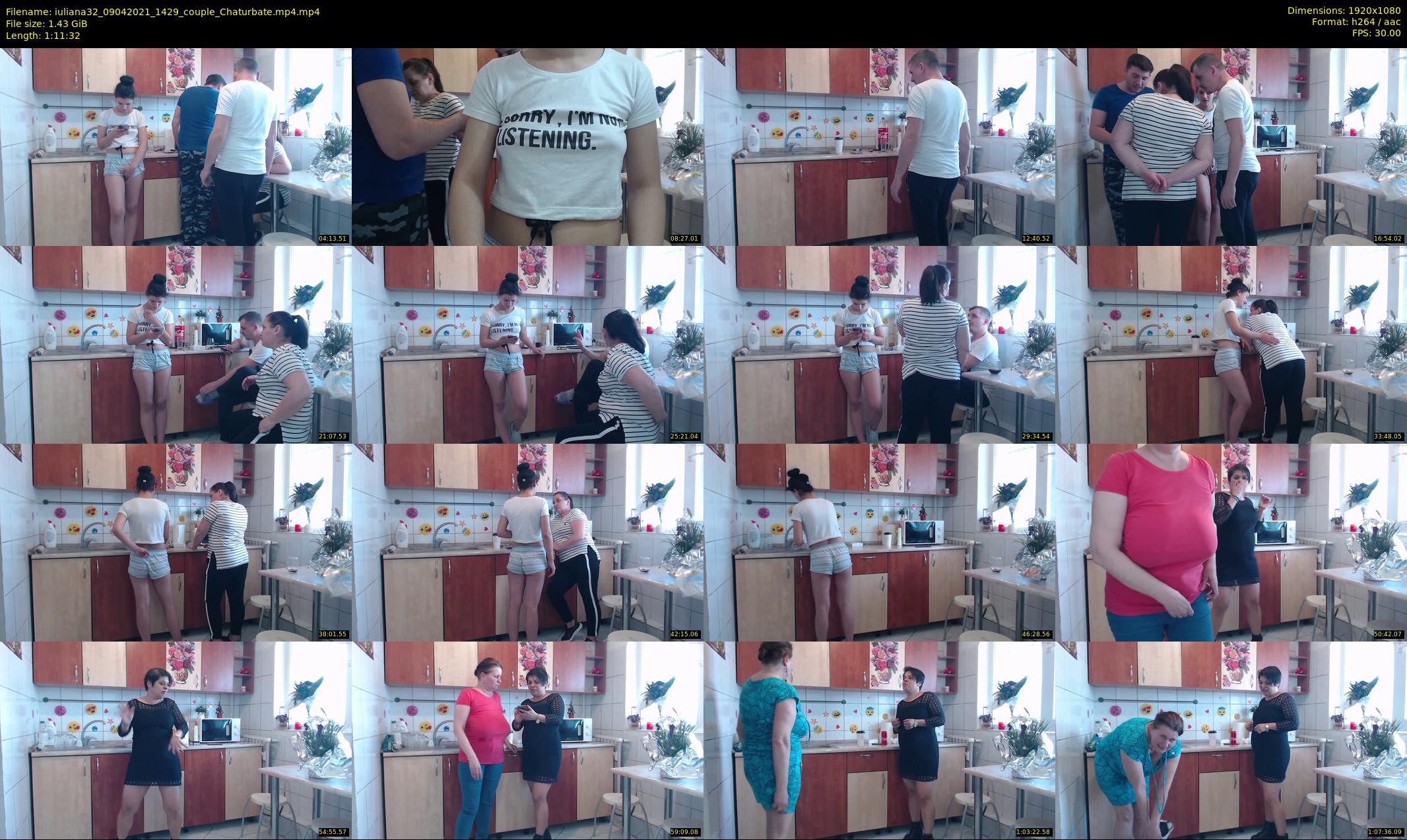 iuliana32 — 72 minute Chaturbate couple cam show recording, 1080p, Apr 9, 2021