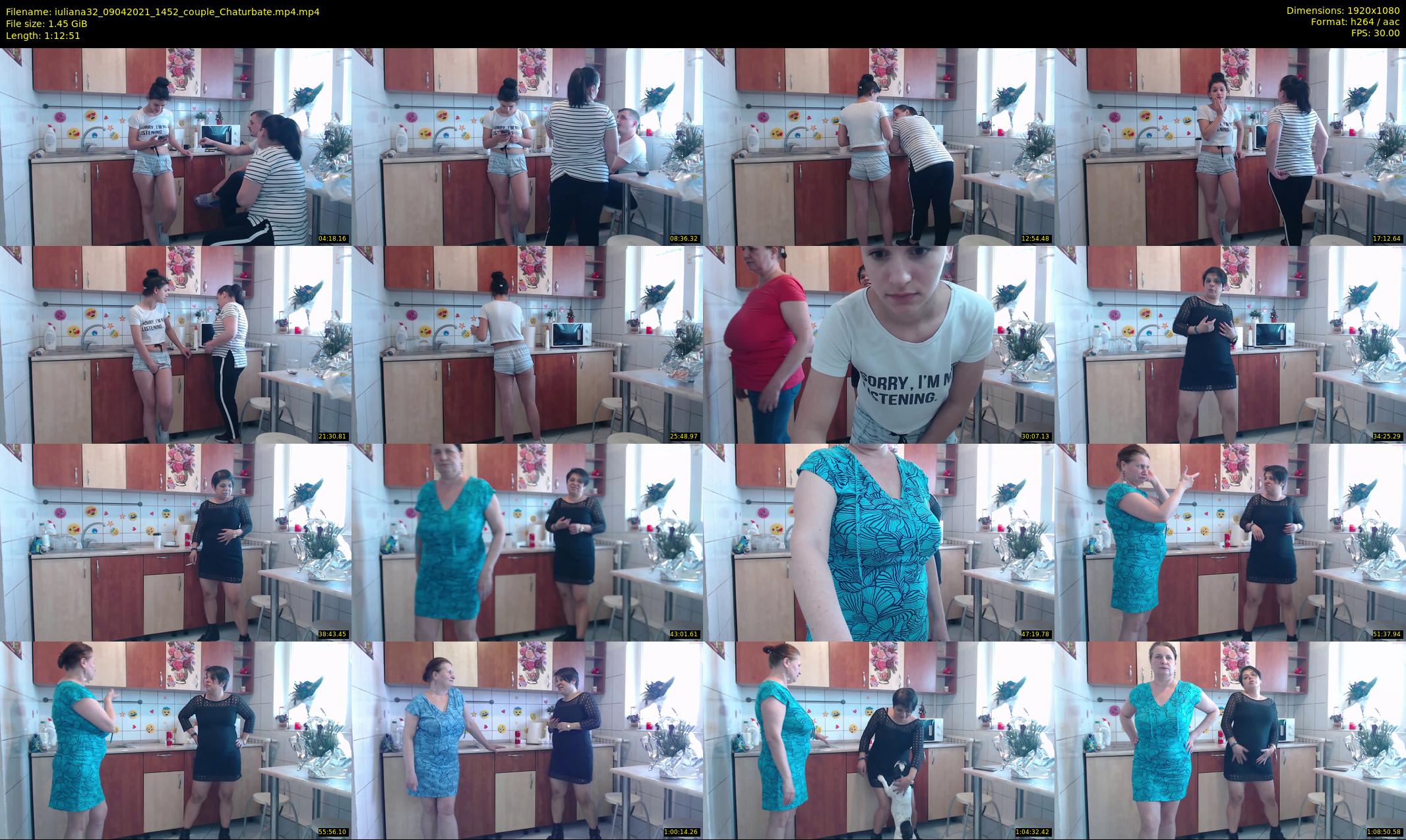 iuliana32 — 73 minute Chaturbate couple cam show recording, 1080p, Apr 9, 2021